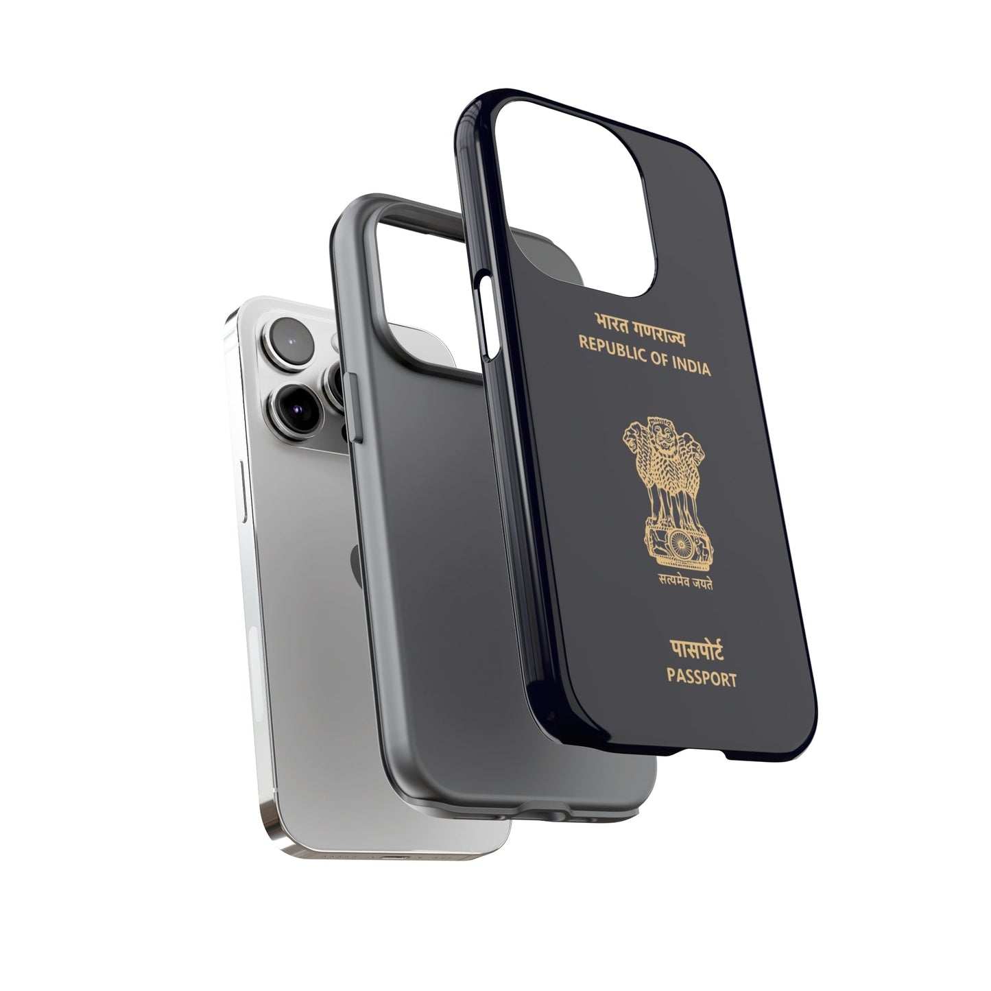 Phone Case-Indian Passport | Tough-PhoneCaseBoss-Phone-Best-Phone-Cases