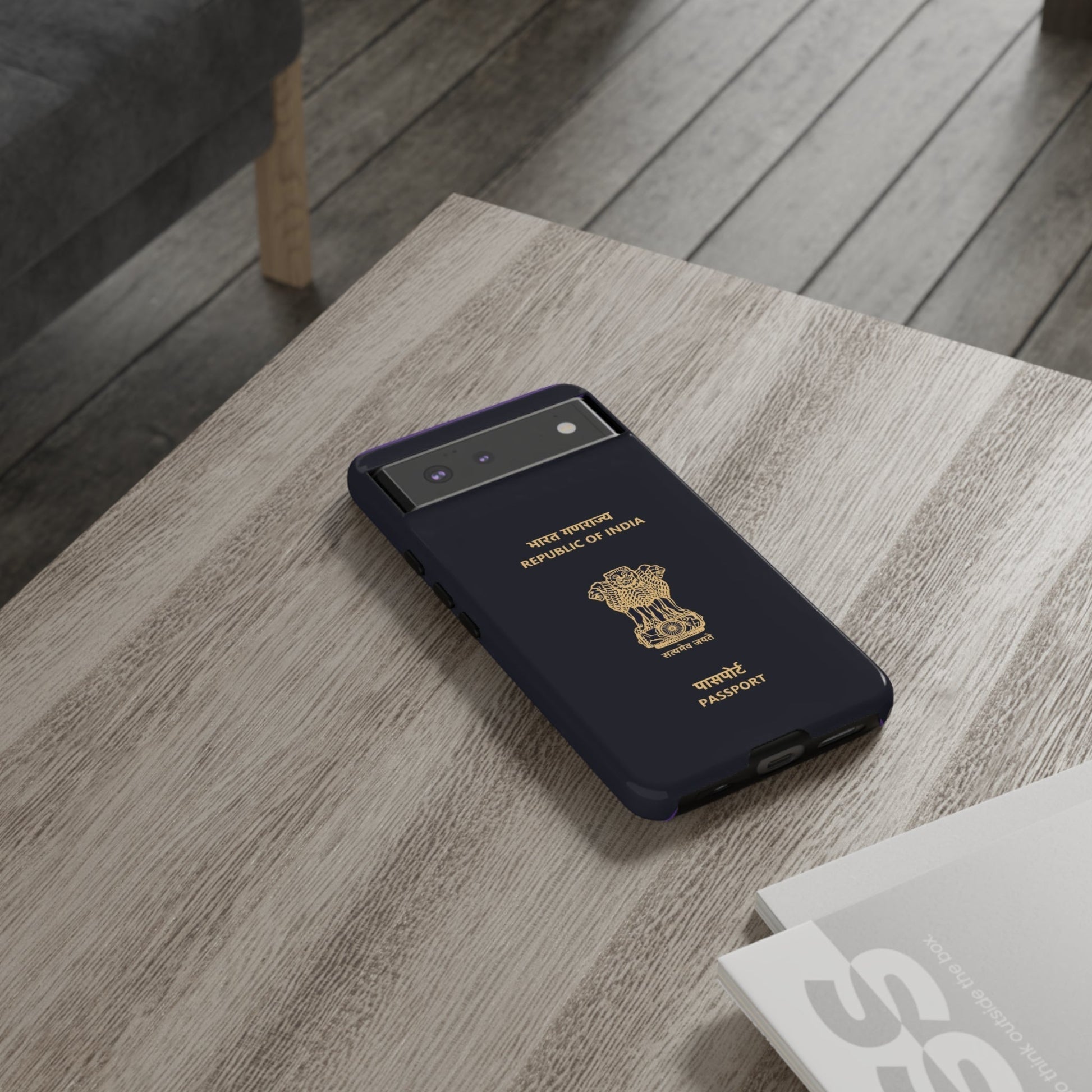 Phone Case-Indian Passport | Tough-PhoneCaseBoss-Phone-Best-Phone-Cases