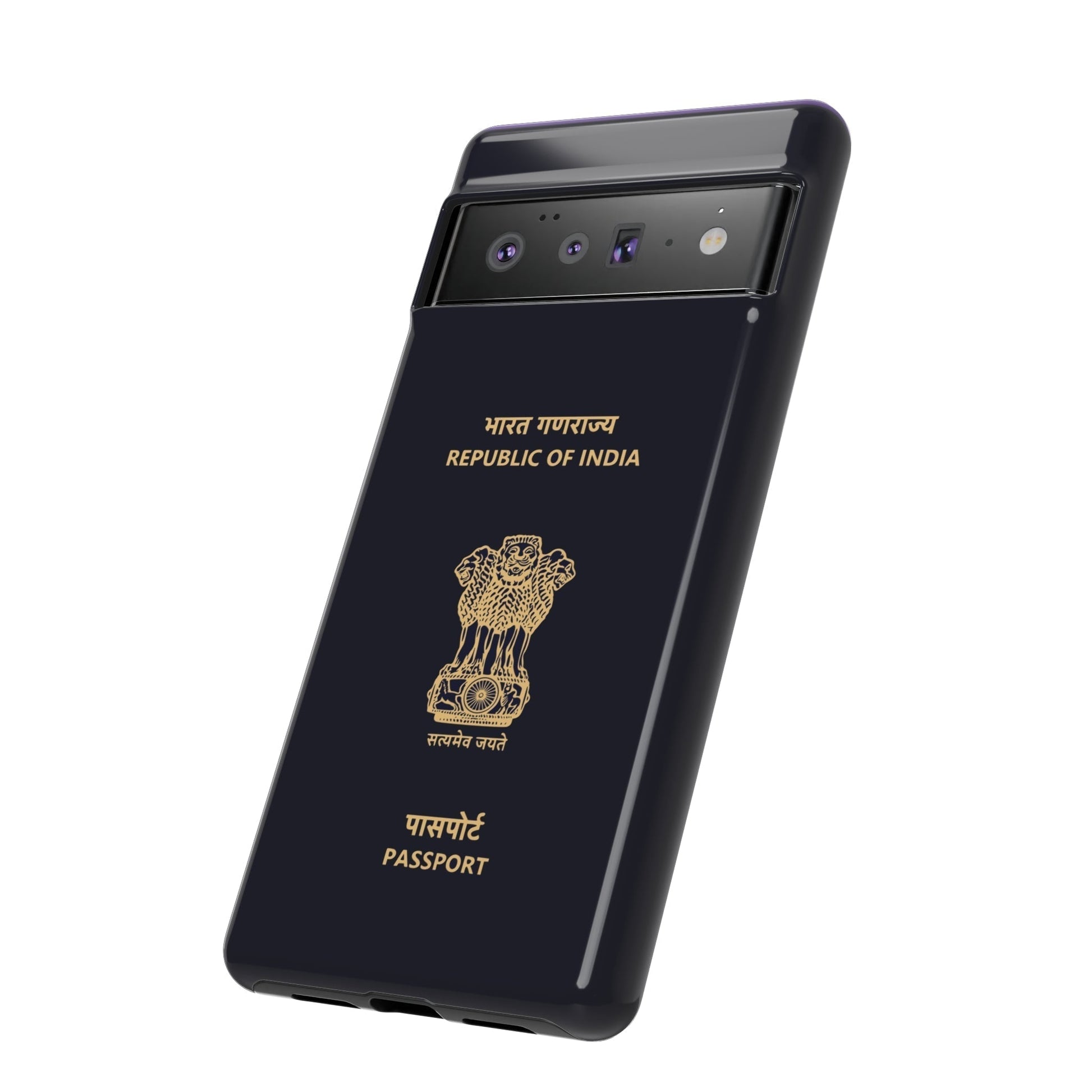 Phone Case-Indian Passport | Tough-PhoneCaseBoss-Phone-Best-Phone-Cases