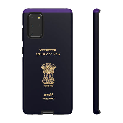 Phone Case-Indian Passport | Tough-Samsung Galaxy S20+-Glossy-PhoneCaseBoss-Phone-Best-Phone-Cases