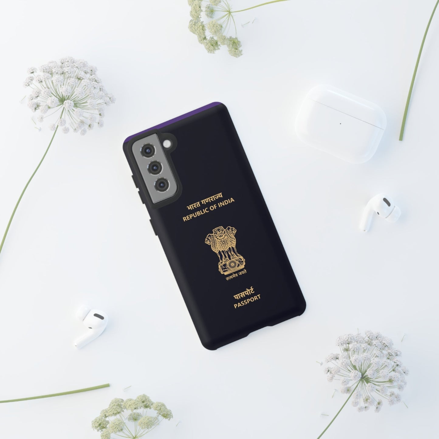 Phone Case-Indian Passport | Tough-PhoneCaseBoss-Phone-Best-Phone-Cases