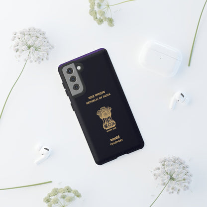 Phone Case-Indian Passport | Tough-PhoneCaseBoss-Phone-Best-Phone-Cases