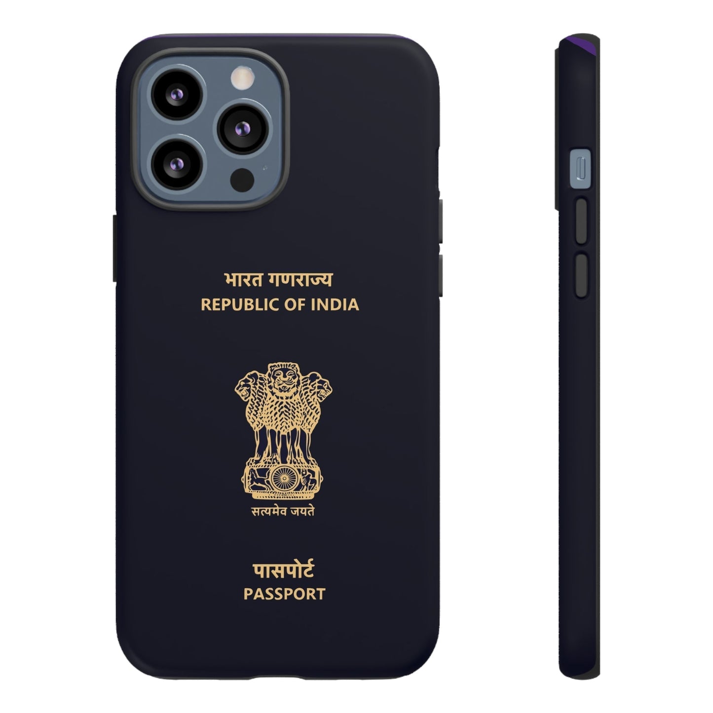 Phone Case-Indian Passport | Tough-iPhone 13 Pro Max-Matte-PhoneCaseBoss-Phone-Best-Phone-Cases