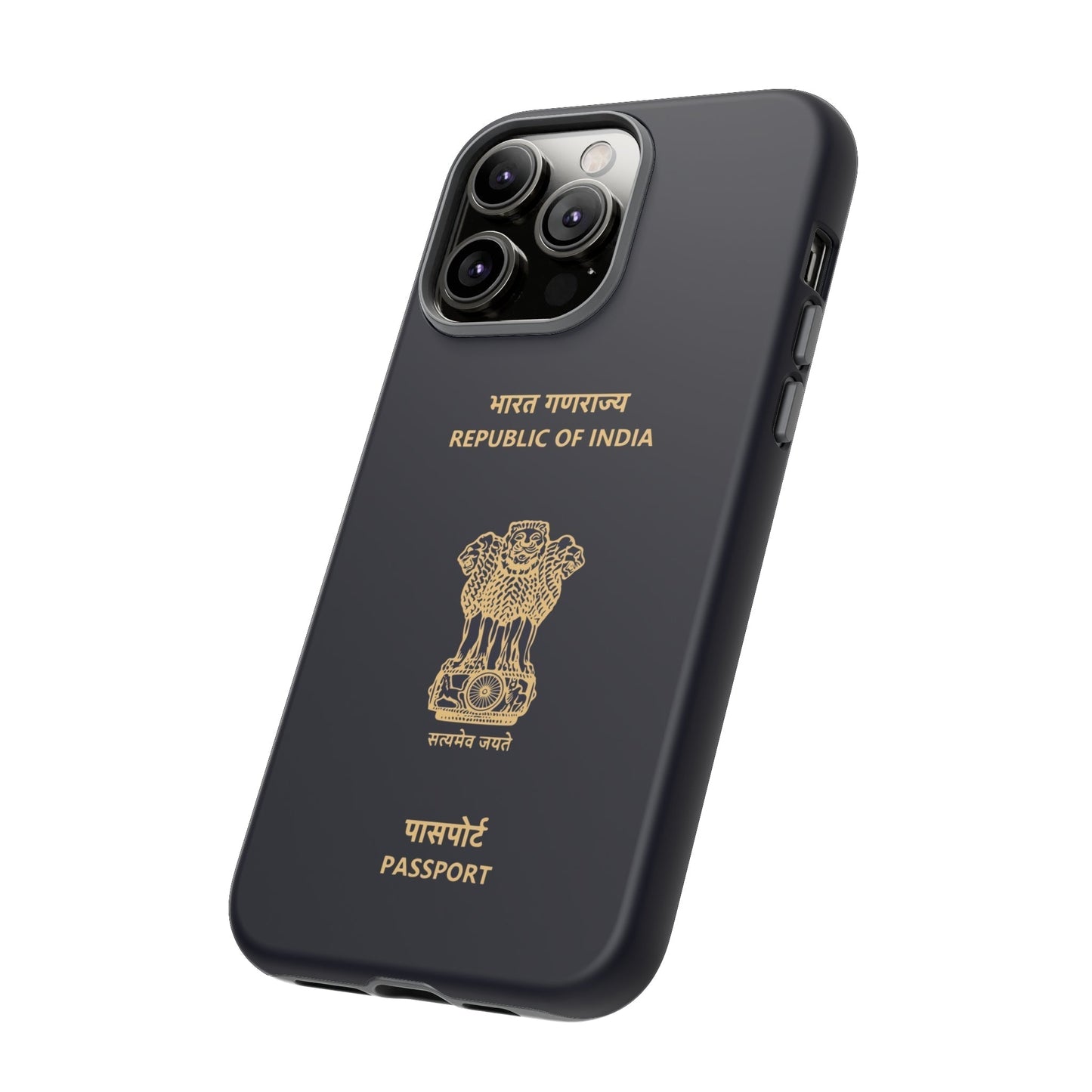 Phone Case-Indian Passport | Tough-PhoneCaseBoss-Phone-Best-Phone-Cases