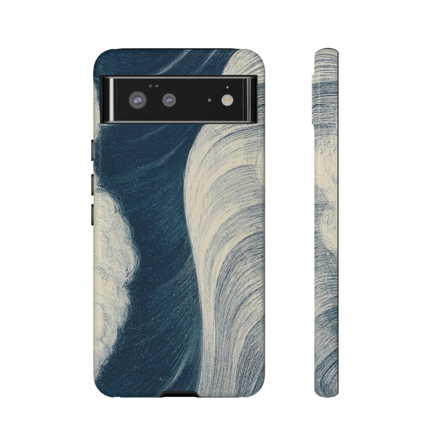 Phone Case-JAPANESE WAVES | Tough-Google Pixel 6-Glossy-PhoneCaseBoss-Phone-Best-Phone-Cases