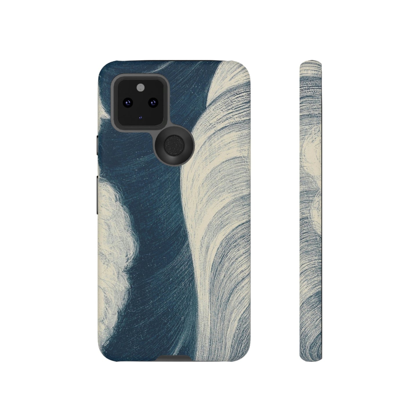 Phone Case-JAPANESE WAVES | Tough-Google Pixel 5 5G-Matte-PhoneCaseBoss-Phone-Best-Phone-Cases