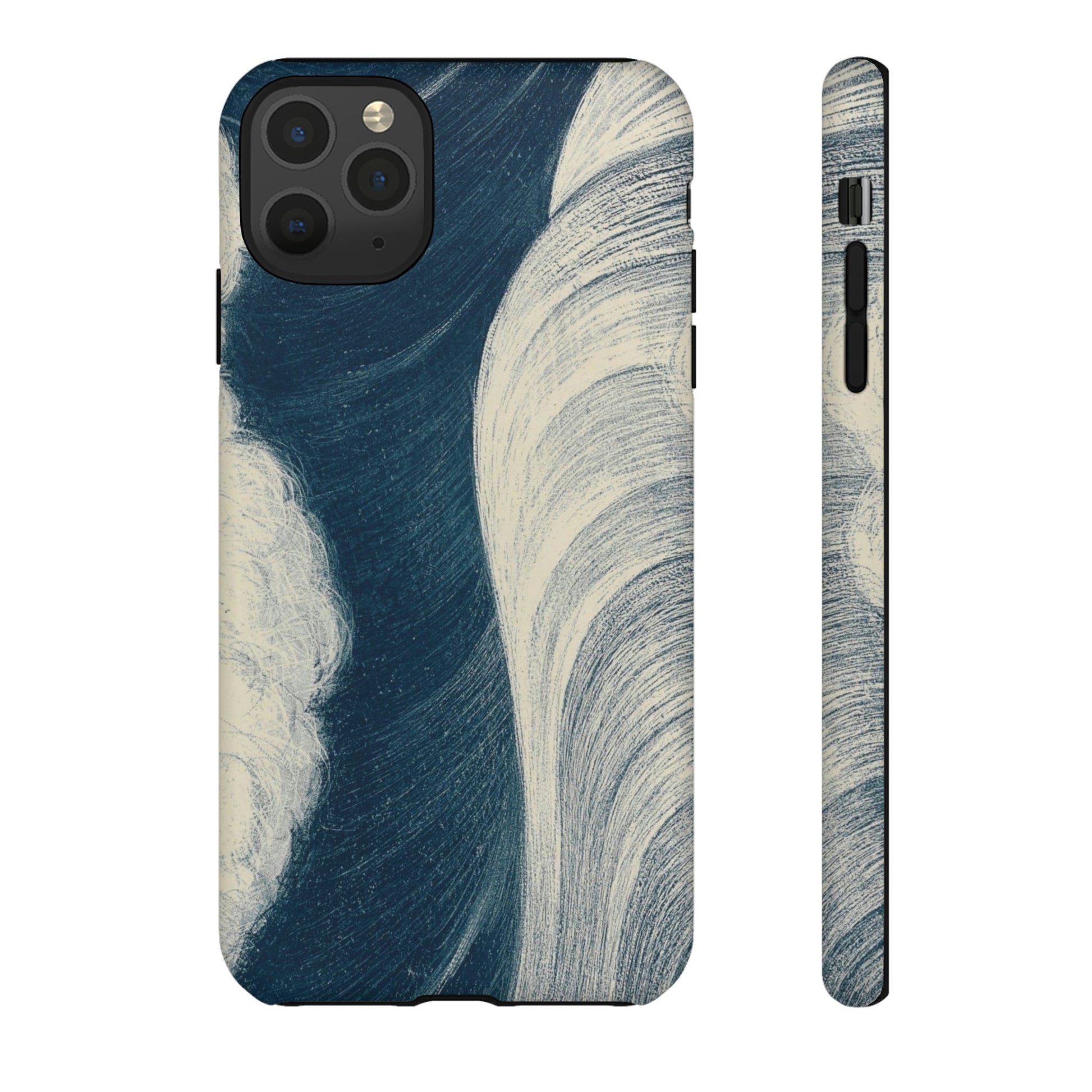 Phone Case-JAPANESE WAVES | Tough-iPhone 11 Pro Max-Matte-PhoneCaseBoss-Phone-Best-Phone-Cases