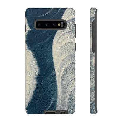 Phone Case-JAPANESE WAVES | Tough-Samsung Galaxy S10 Plus-Glossy-PhoneCaseBoss-Phone-Best-Phone-Cases