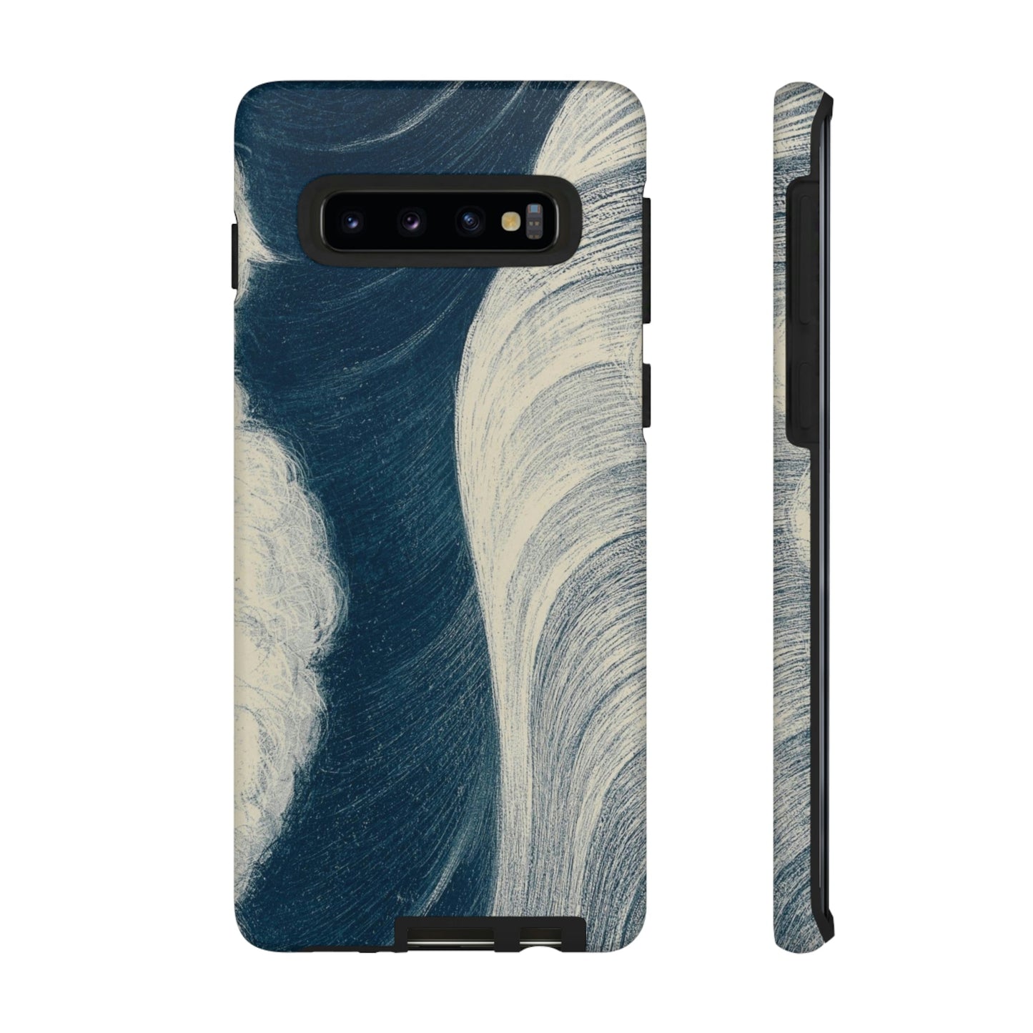 Phone Case-JAPANESE WAVES | Tough-Samsung Galaxy S10-Matte-PhoneCaseBoss-Phone-Best-Phone-Cases