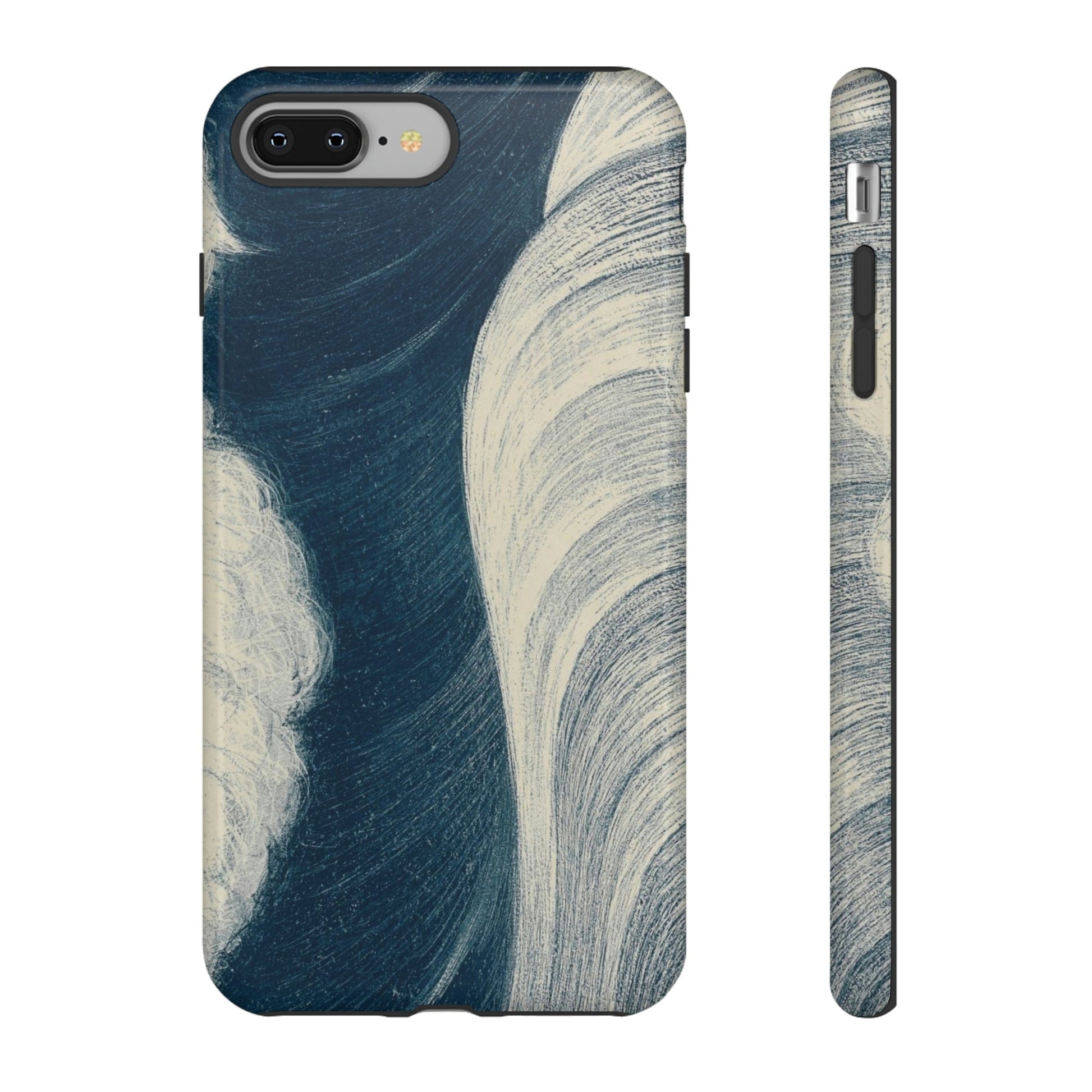 Phone Case-JAPANESE WAVES | Tough-iPhone 8 Plus-Glossy-PhoneCaseBoss-Phone-Best-Phone-Cases