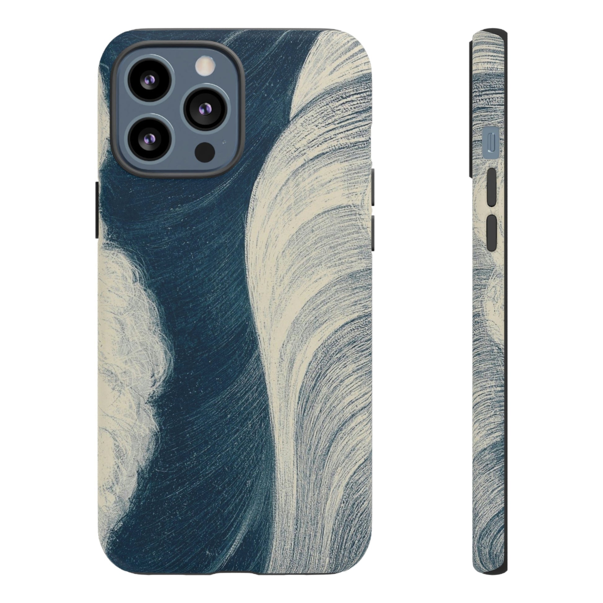 Phone Case-JAPANESE WAVES | Tough-iPhone 13 Pro Max-Matte-PhoneCaseBoss-Phone-Best-Phone-Cases