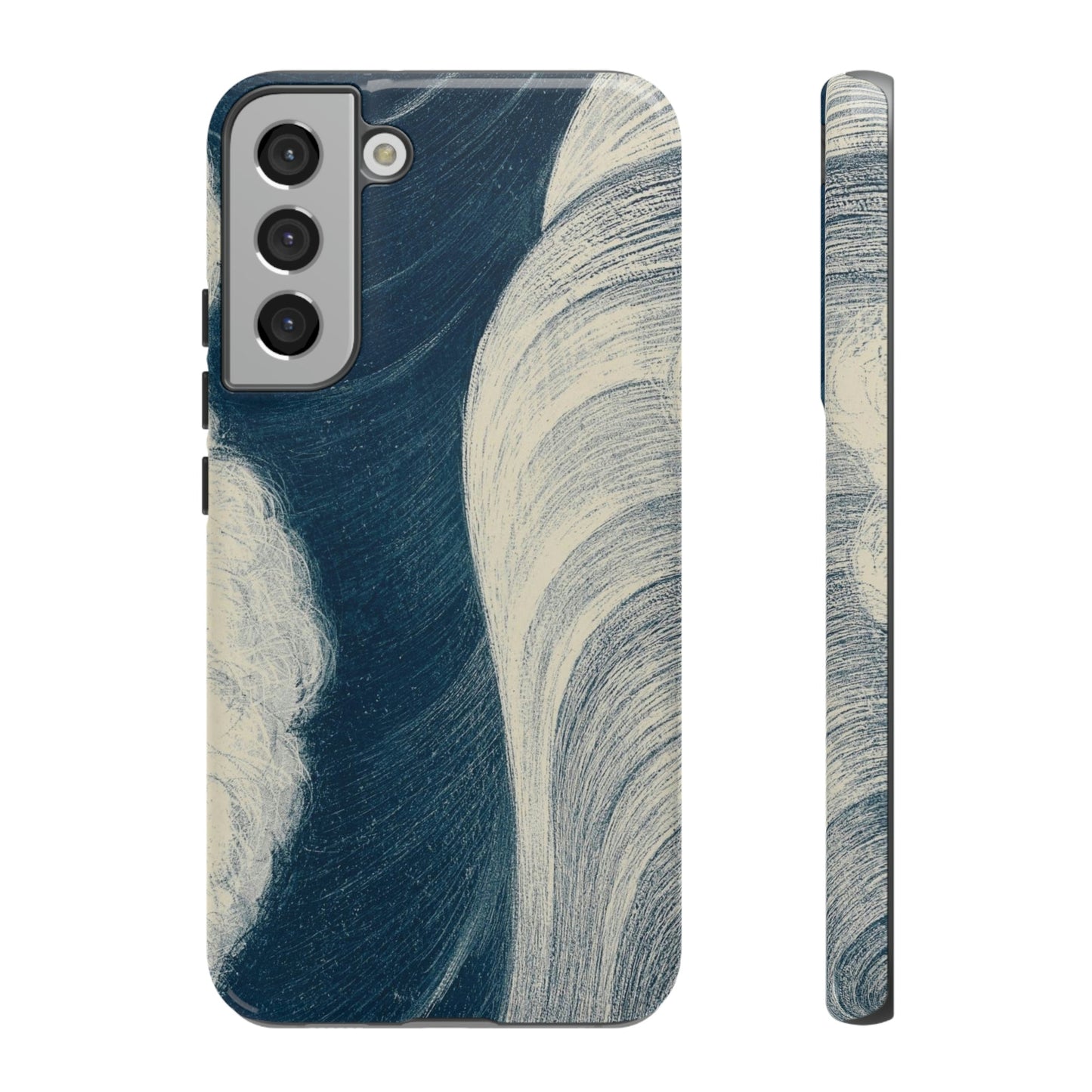 Phone Case-JAPANESE WAVES | Tough-Samsung Galaxy S22 Plus-Glossy-PhoneCaseBoss-Phone-Best-Phone-Cases