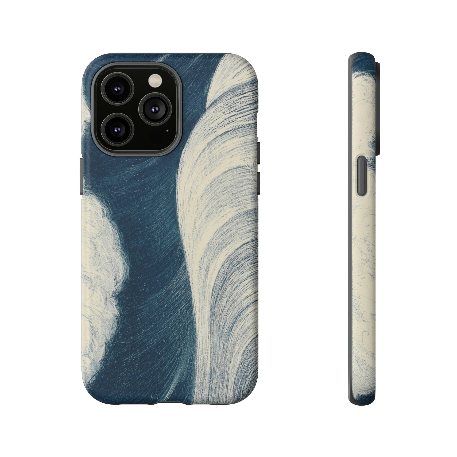 Phone Case-JAPANESE WAVES | Tough-iPhone 14 Pro Max-Matte-PhoneCaseBoss-Phone-Best-Phone-Cases