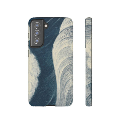 Phone Case-JAPANESE WAVES | Tough-Samsung Galaxy S21 FE-Matte-PhoneCaseBoss-Phone-Best-Phone-Cases