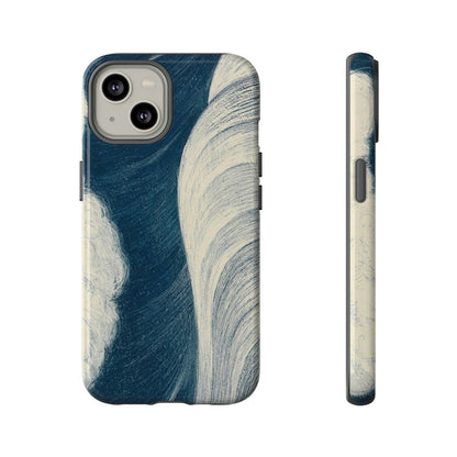 Phone Case-JAPANESE WAVES | Tough-iPhone 14-Glossy-PhoneCaseBoss-Phone-Best-Phone-Cases