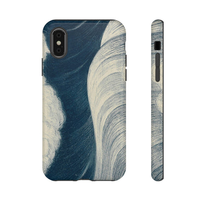 Phone Case-JAPANESE WAVES | Tough-iPhone X-Glossy-PhoneCaseBoss-Phone-Best-Phone-Cases