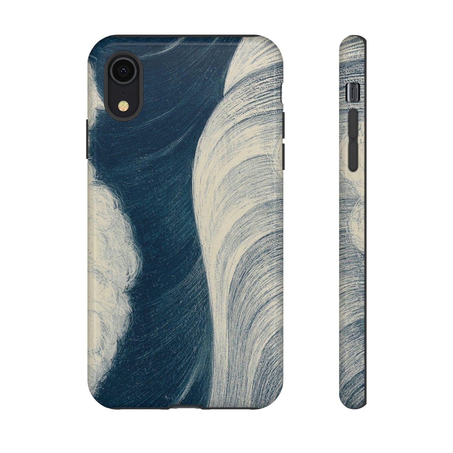 Phone Case-JAPANESE WAVES | Tough-iPhone XR-Glossy-PhoneCaseBoss-Phone-Best-Phone-Cases