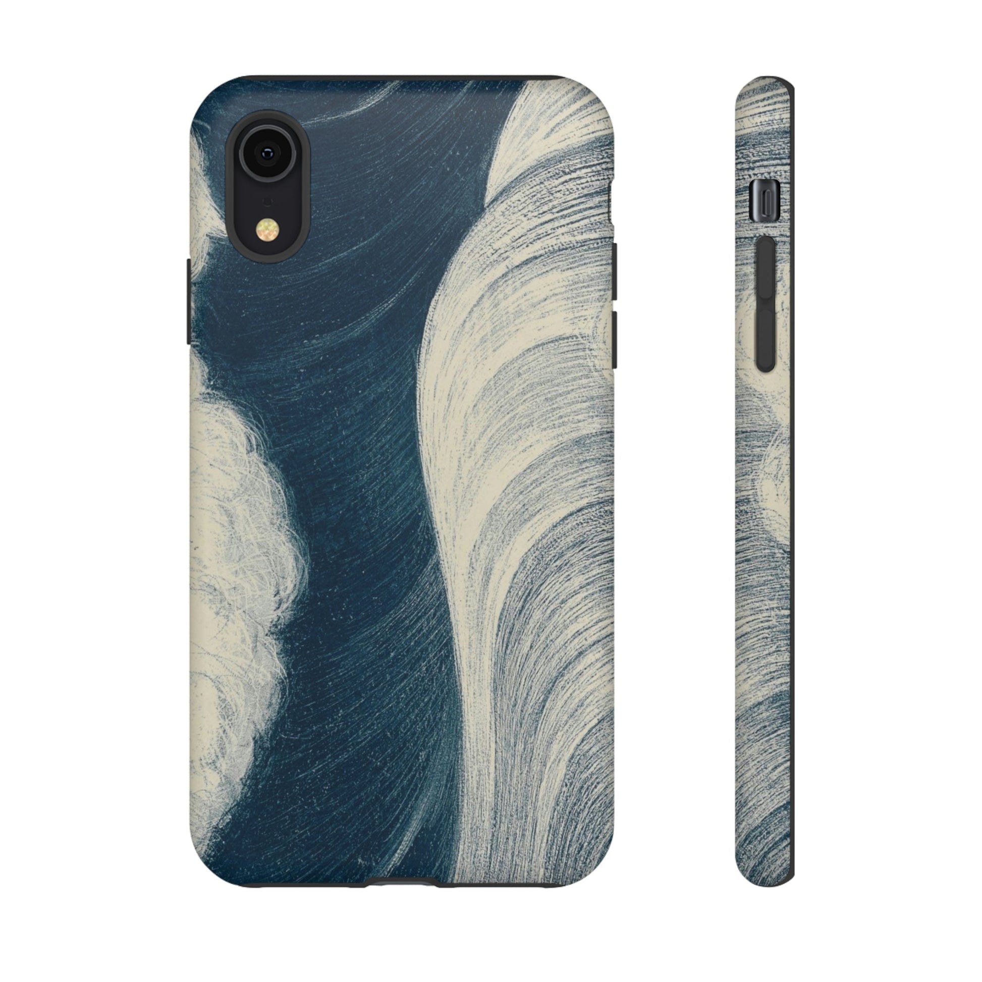 Phone Case-JAPANESE WAVES | Tough-iPhone XR-Matte-PhoneCaseBoss-Phone-Best-Phone-Cases