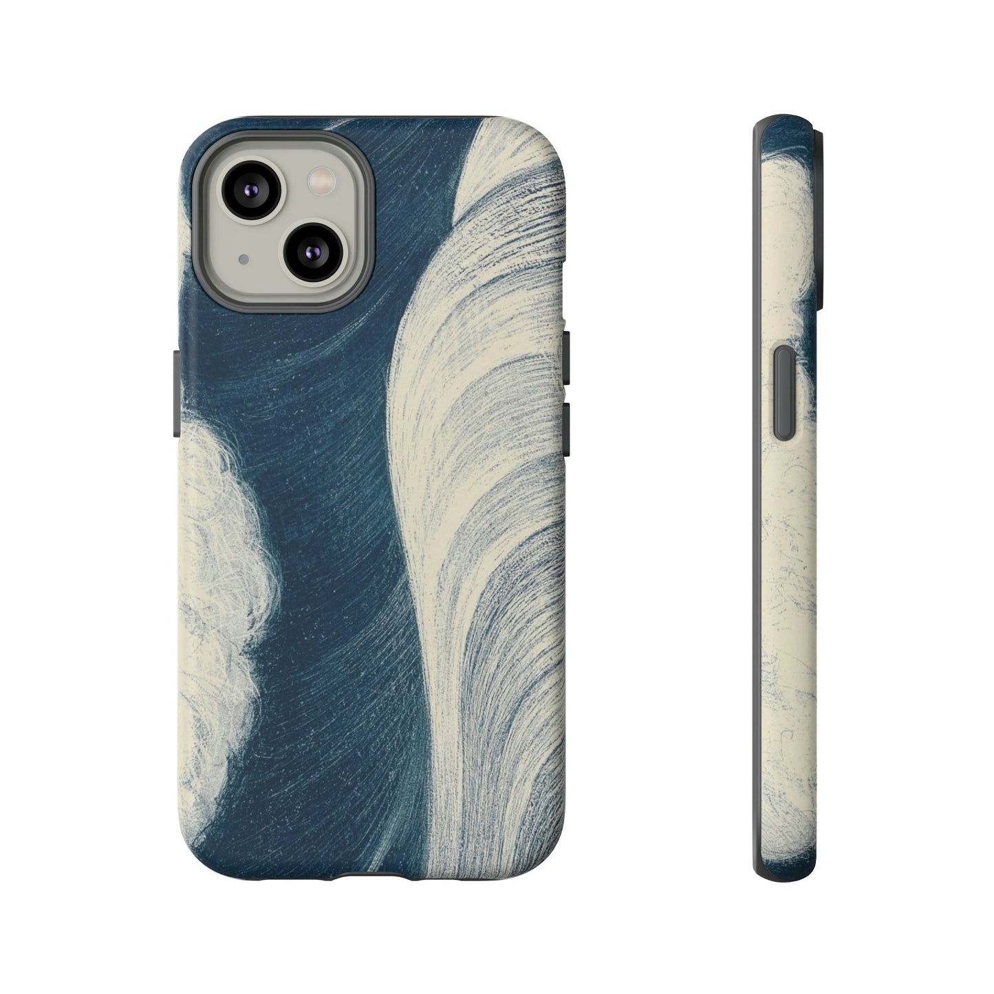 Phone Case-JAPANESE WAVES | Tough-iPhone 14-Matte-PhoneCaseBoss-Phone-Best-Phone-Cases