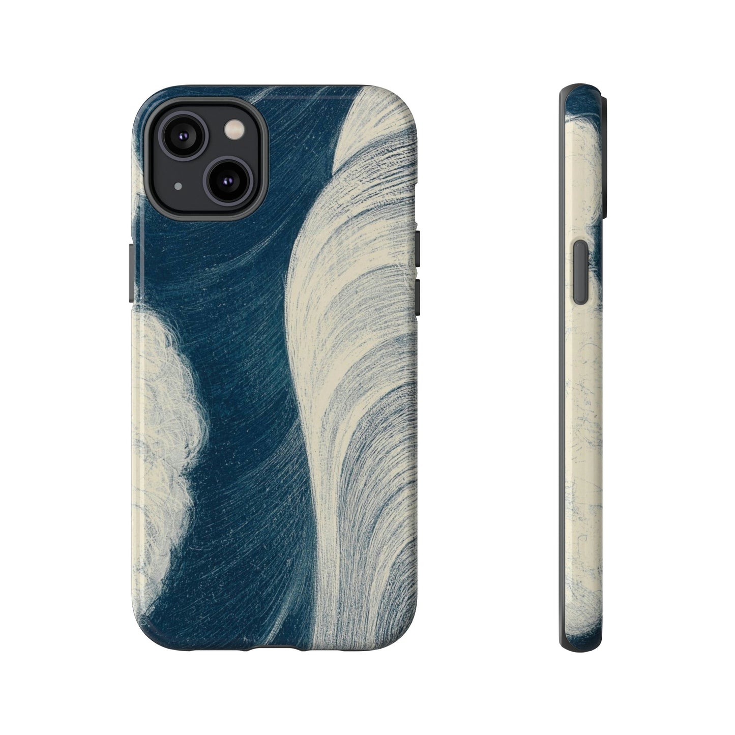 Phone Case-JAPANESE WAVES | Tough-iPhone 14 Plus-Glossy-PhoneCaseBoss-Phone-Best-Phone-Cases