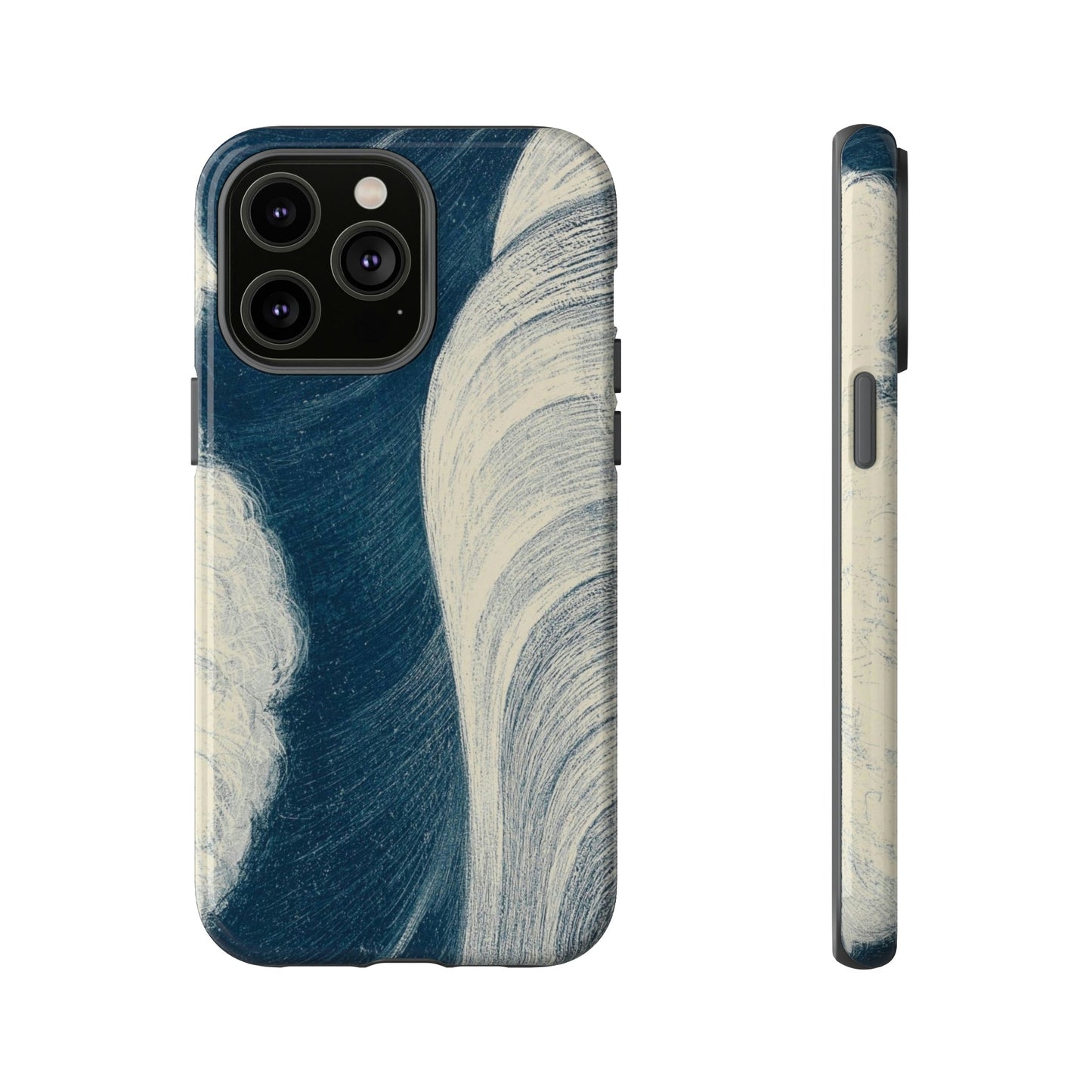 Phone Case-JAPANESE WAVES | Tough-iPhone 14 Pro Max-Glossy-PhoneCaseBoss-Phone-Best-Phone-Cases