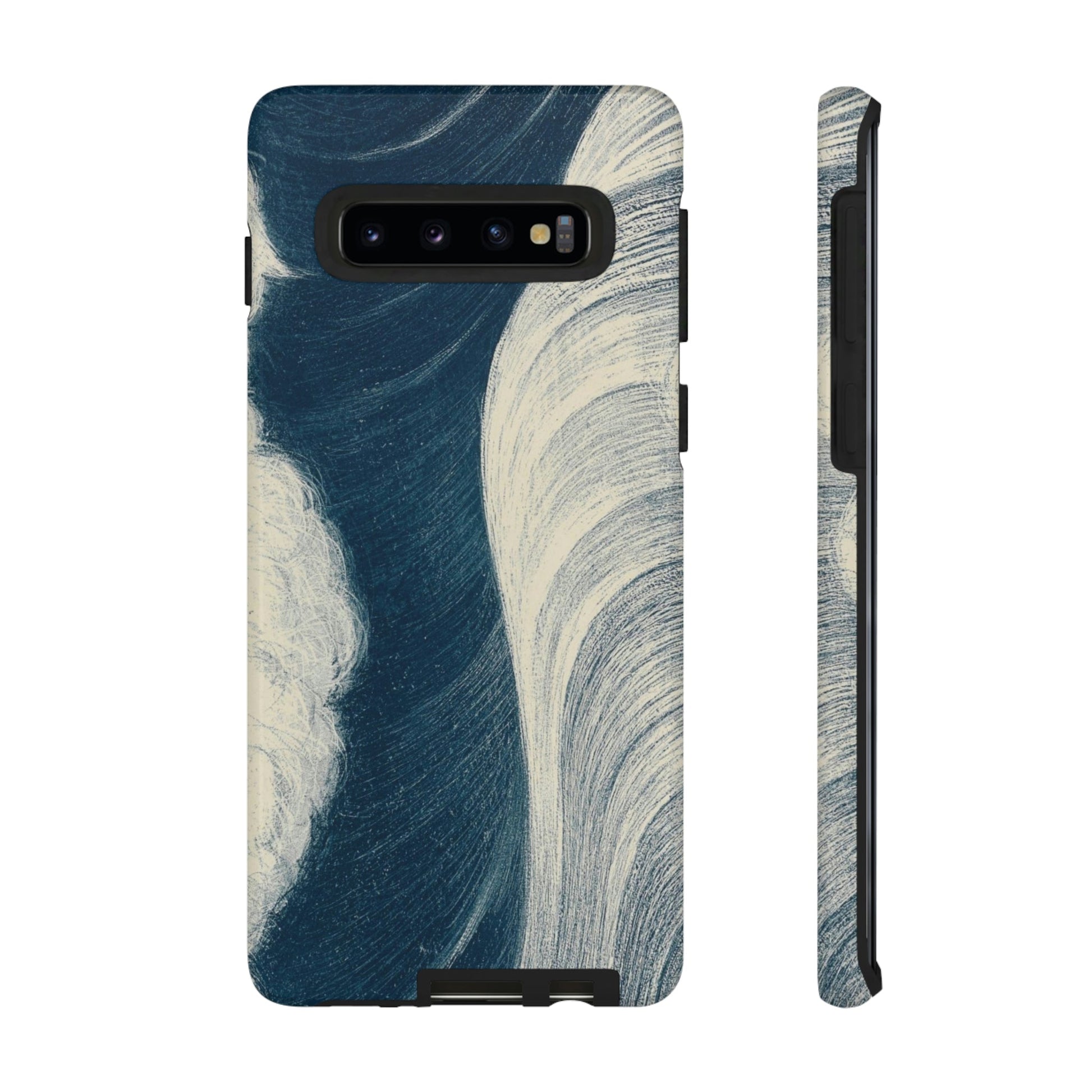 Phone Case-JAPANESE WAVES | Tough-Samsung Galaxy S10-Glossy-PhoneCaseBoss-Phone-Best-Phone-Cases