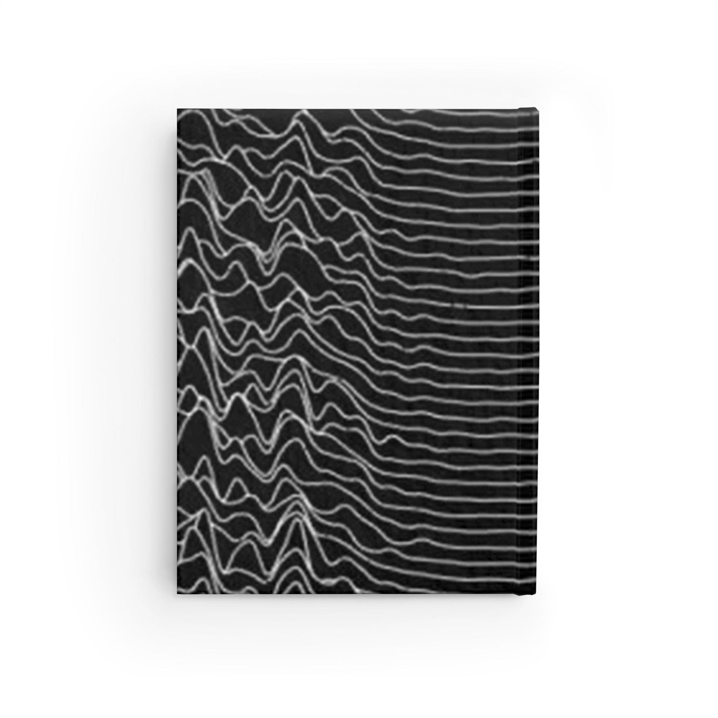 Journal - Blank - Unknown Pleasures-Paper products-Printify-Journal-Hardcover, Home & Living, Stationery-PhoneCaseBoss.com