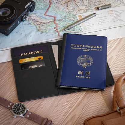 Korea Passport Cover-Accessories-Printify-Asian, Boarding Pass Case, Countries, Credit Card Slots, Gift for Traveler, Gifts For Koreans, Gifts for Travelers, James Bond Style, Korea, Korea Town Shopping, More, Nations, North Korea, Passport, Passport Cover, Passport Holder, PU Faux Leather, Regions, RFID Blocking, South Korea, South Korea design, The Whole Nother, TheWholeNother, TheWholeNother.com, Travel Accessory, Travel Essentials, Travel ID Organizer, World Citizen, World Traveler | 3.9" x 5.8",Black,,
