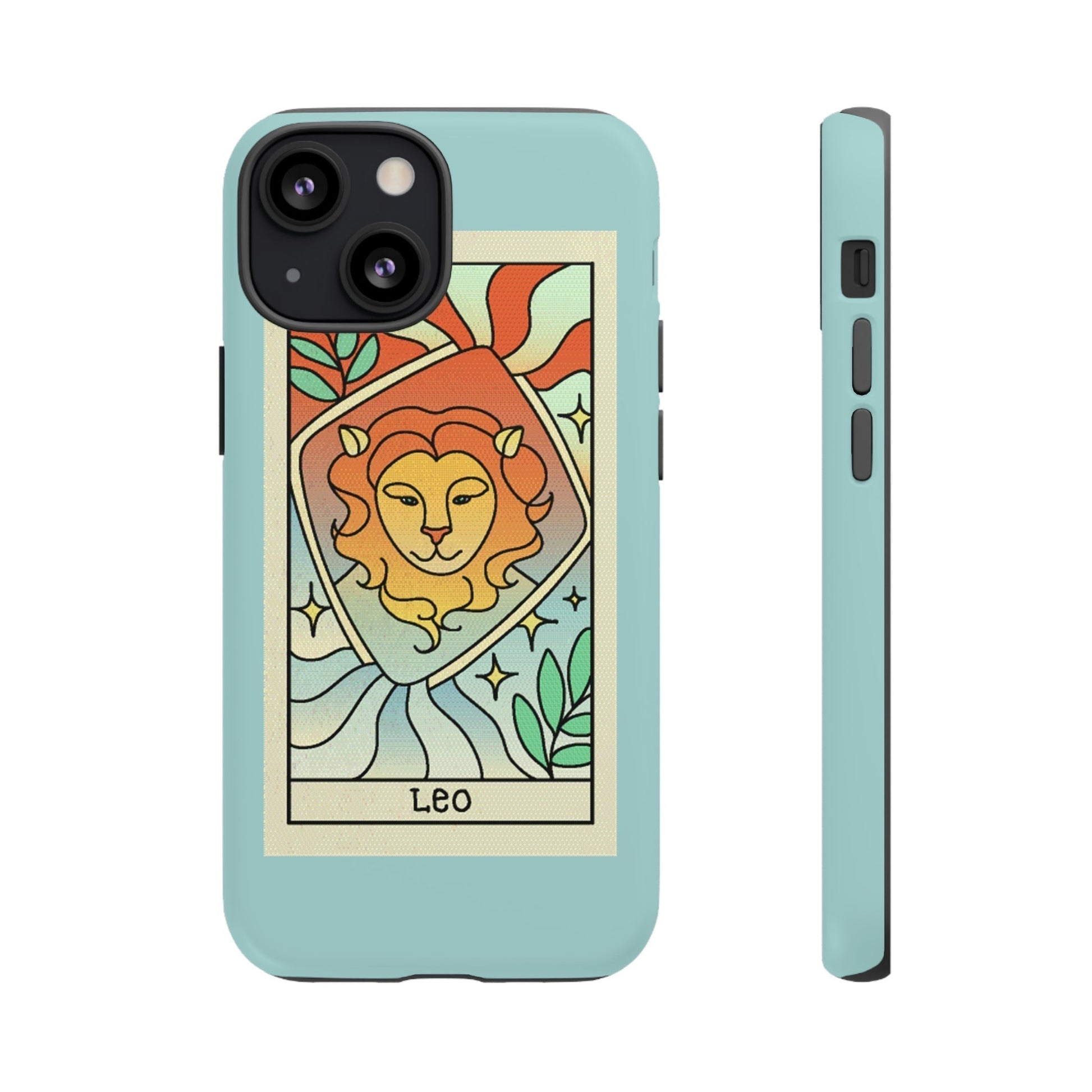 Phone Case-LEO | Tough-iPhone 13 Mini-Matte-PhoneCaseBoss-Phone-Best-Phone-Cases