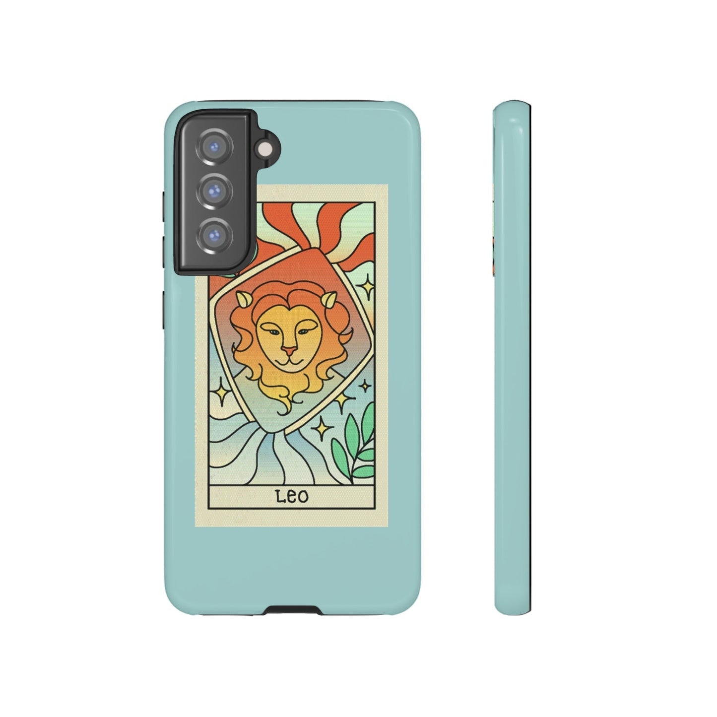 Phone Case-LEO | Tough-Samsung Galaxy S21 FE-Glossy-PhoneCaseBoss-Phone-Best-Phone-Cases