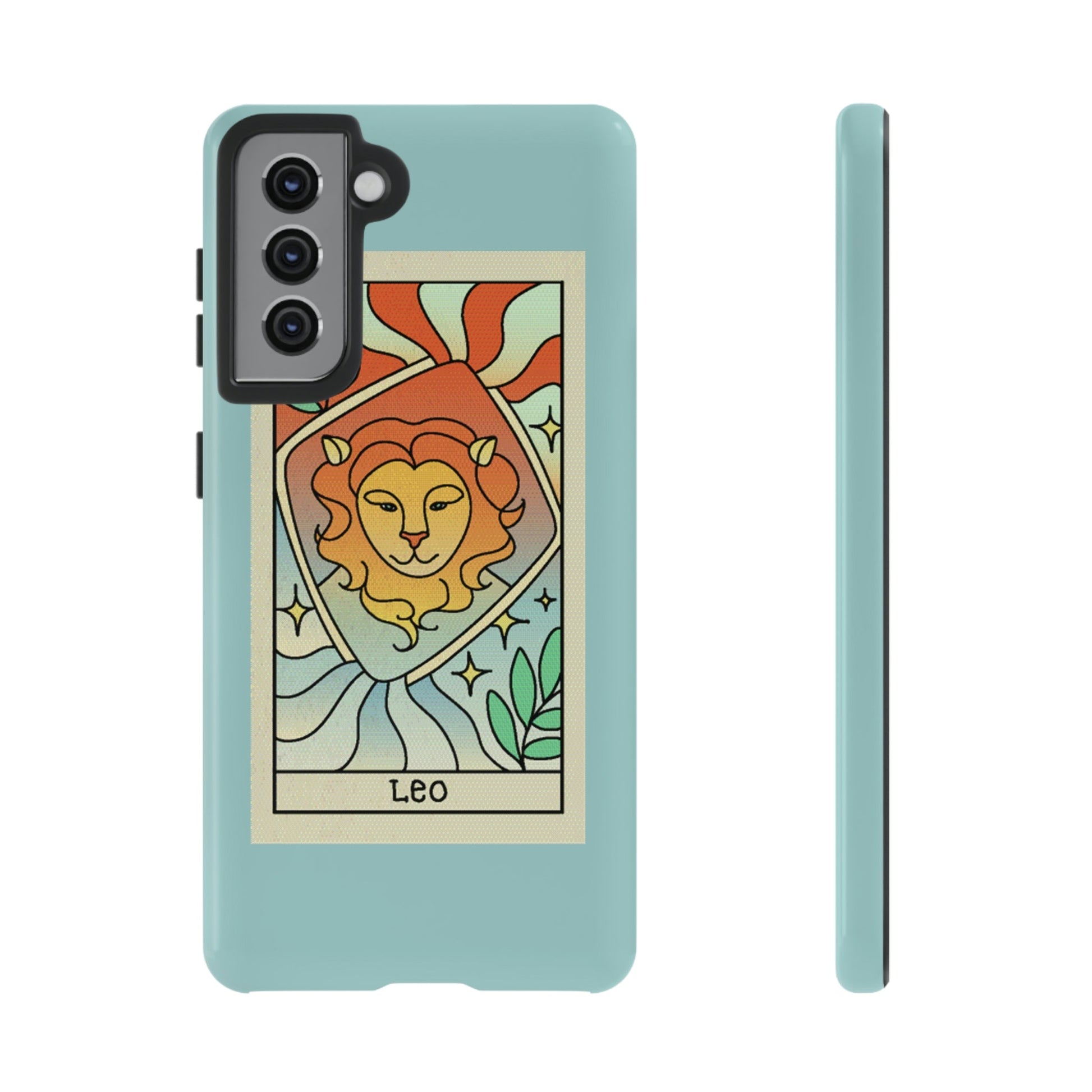 Phone Case-LEO | Tough-Samsung Galaxy S21-Glossy-PhoneCaseBoss-Phone-Best-Phone-Cases