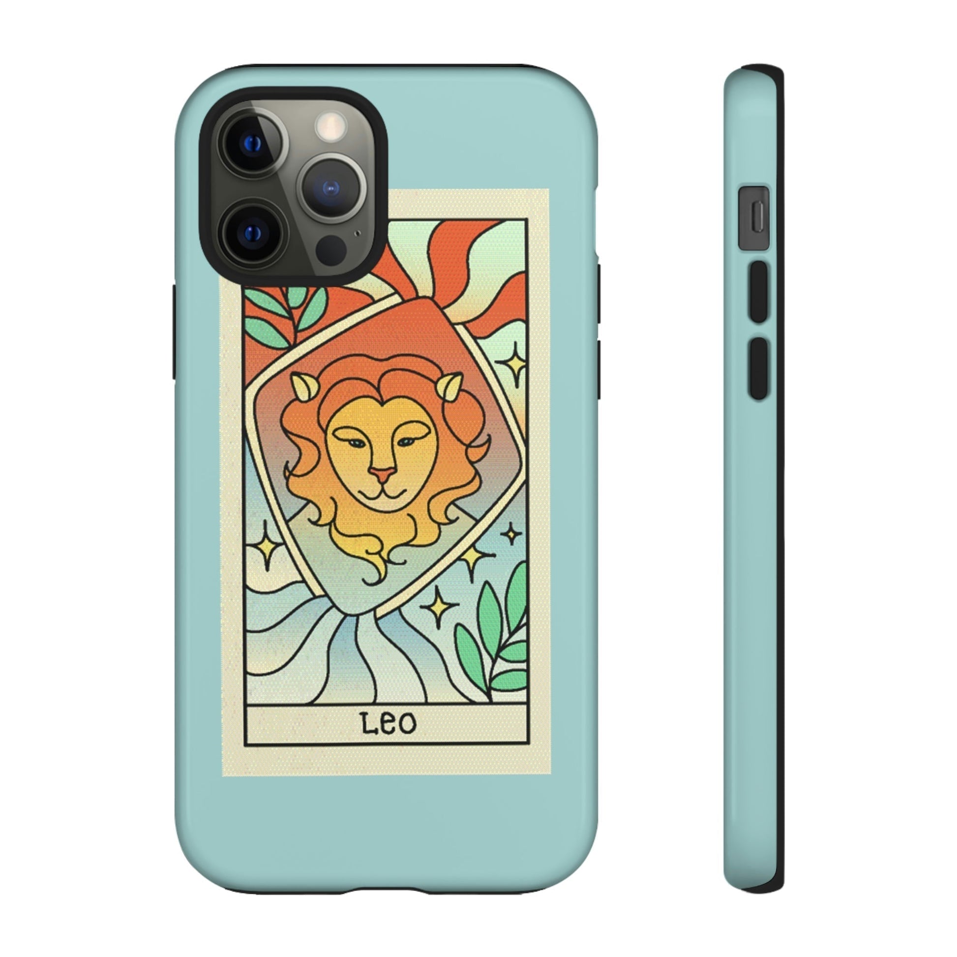 Phone Case-LEO | Tough-iPhone 12 Pro-Glossy-PhoneCaseBoss-Phone-Best-Phone-Cases