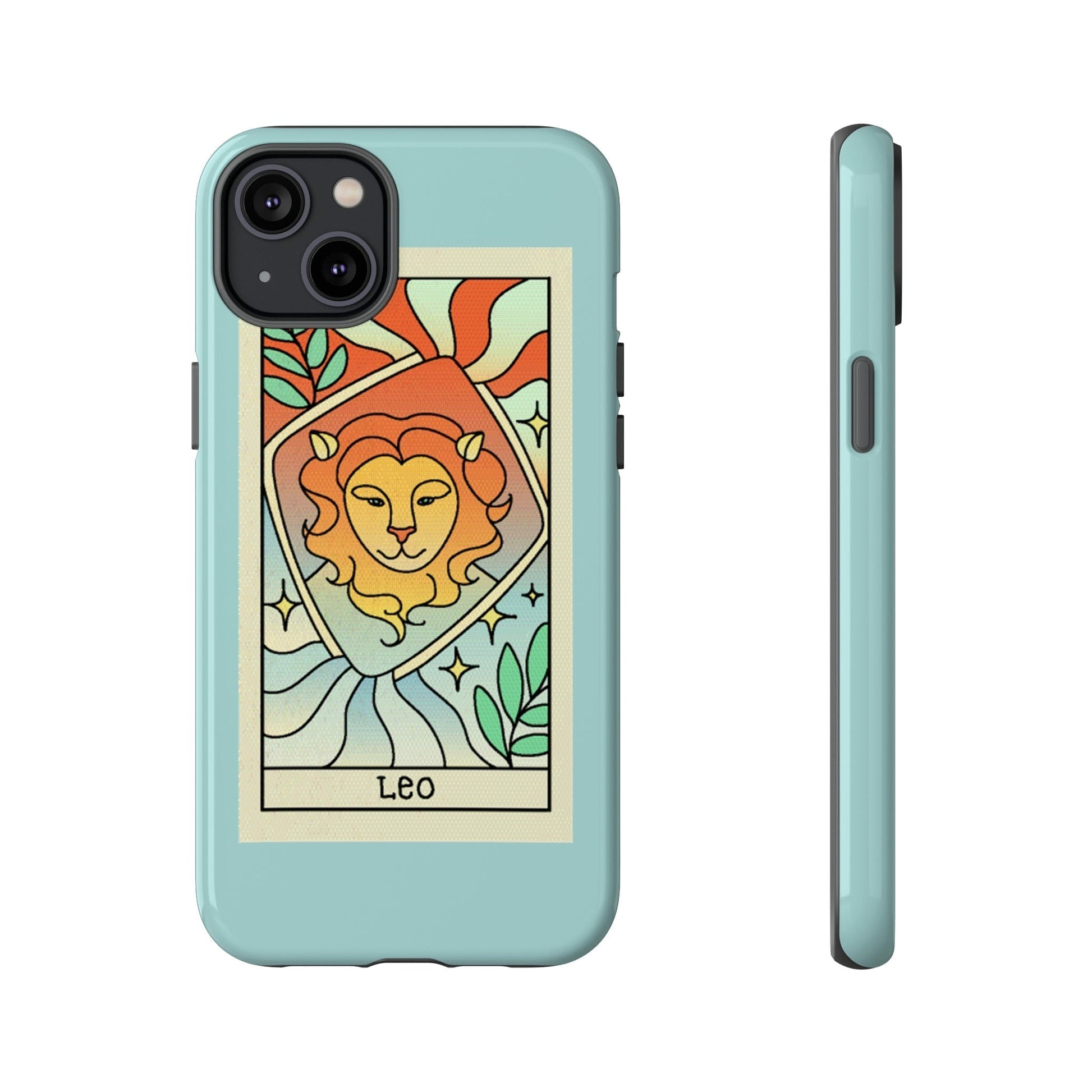 Phone Case-LEO | Tough-iPhone 14 Plus-Glossy-PhoneCaseBoss-Phone-Best-Phone-Cases