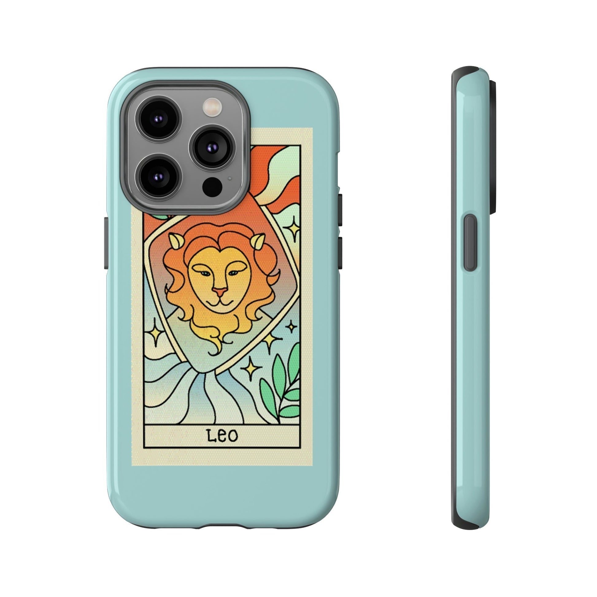 Phone Case-LEO | Tough-iPhone 14 Pro-Glossy-PhoneCaseBoss-Phone-Best-Phone-Cases