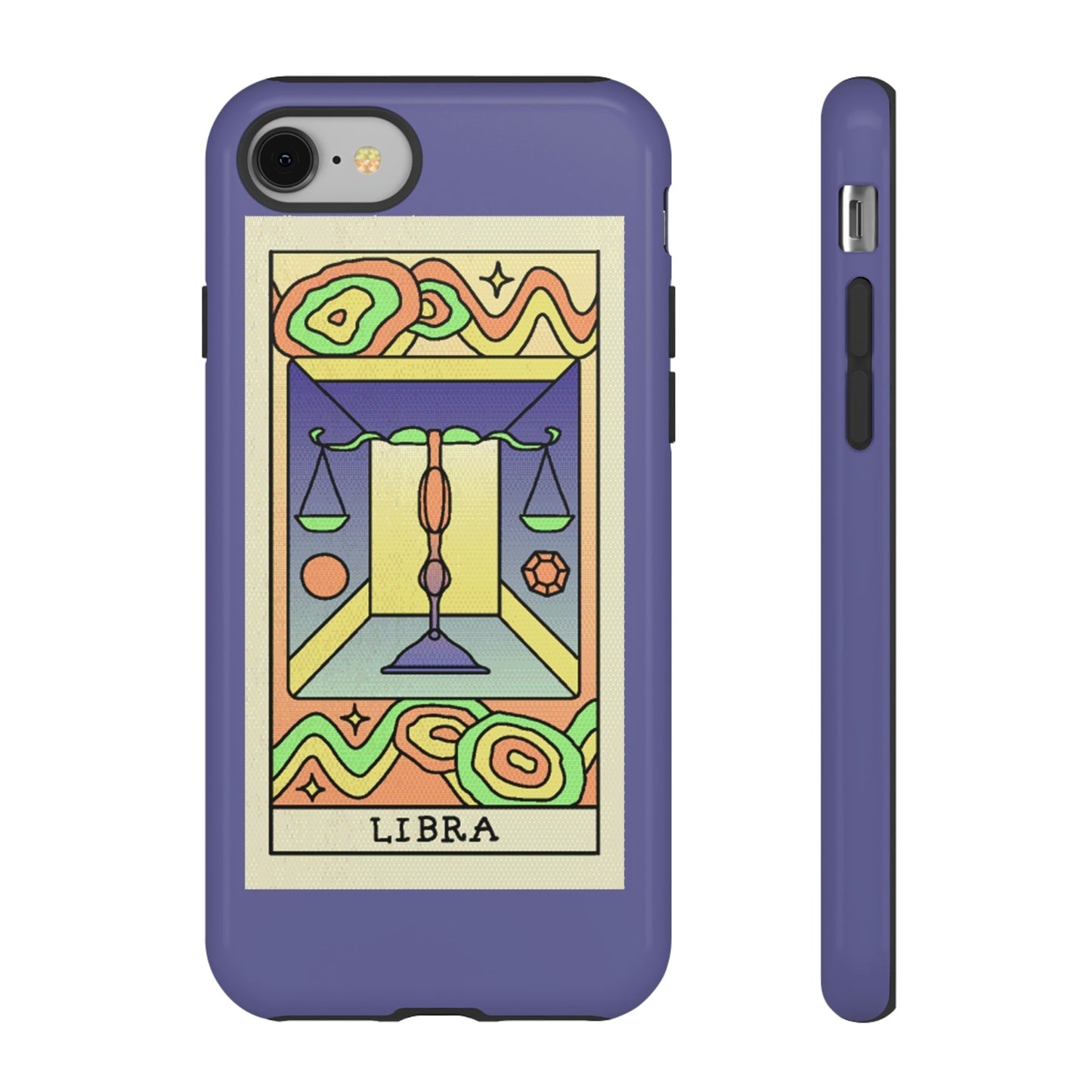 Phone Case-LIBRA | Tough-iPhone 8-Glossy-PhoneCaseBoss-Phone-Best-Phone-Cases