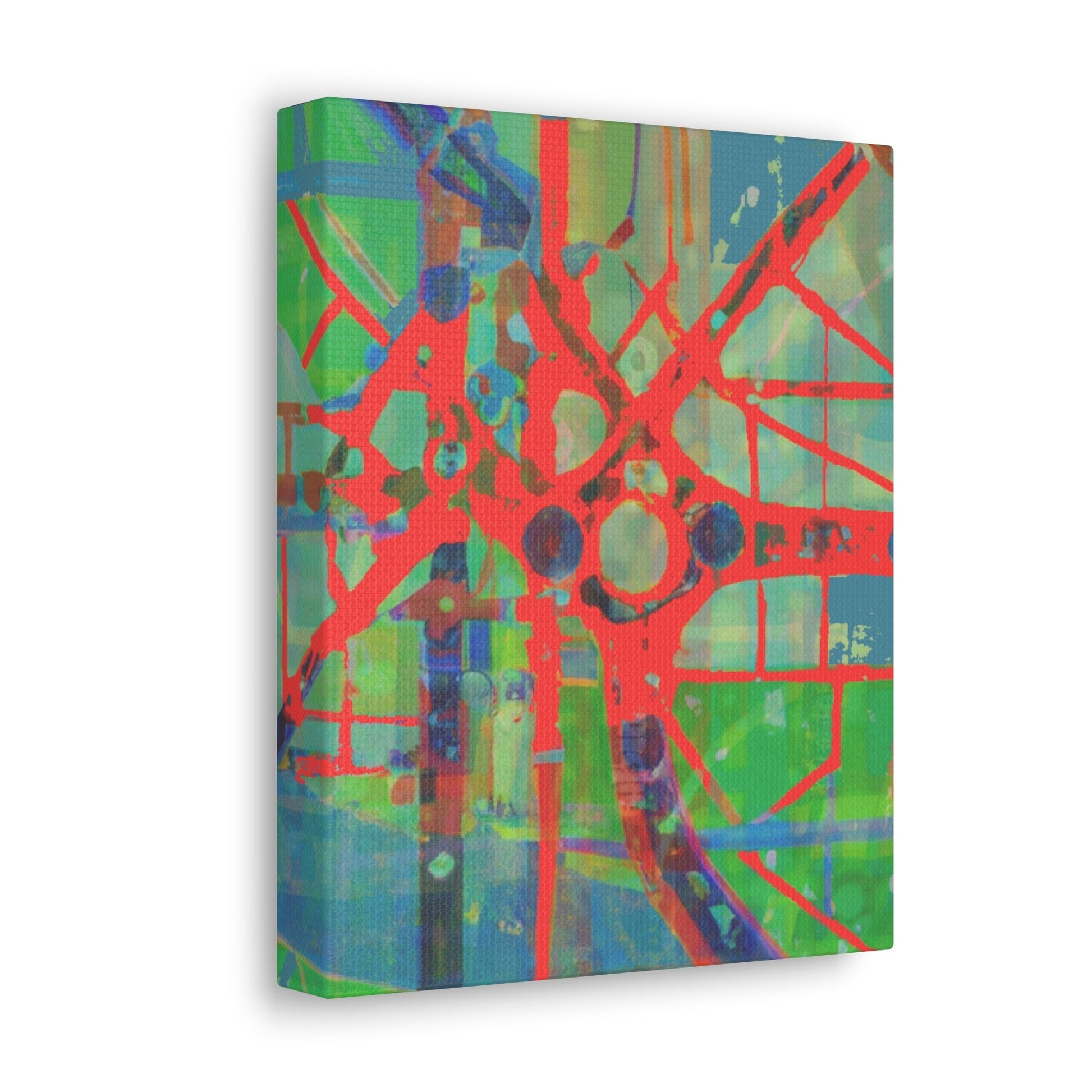 Lester Pokorny's "Subway" 8 x 10 Premium Gallery Wrap-Canvas-Printify-8″ x 10″-1.25"-Art & Wall Decor, Canvas, Fall Picks, Hanging Hardware, Home & Living, Indoor, Top Spring Products, Valentine's Day promotion-PhoneCaseBoss.com