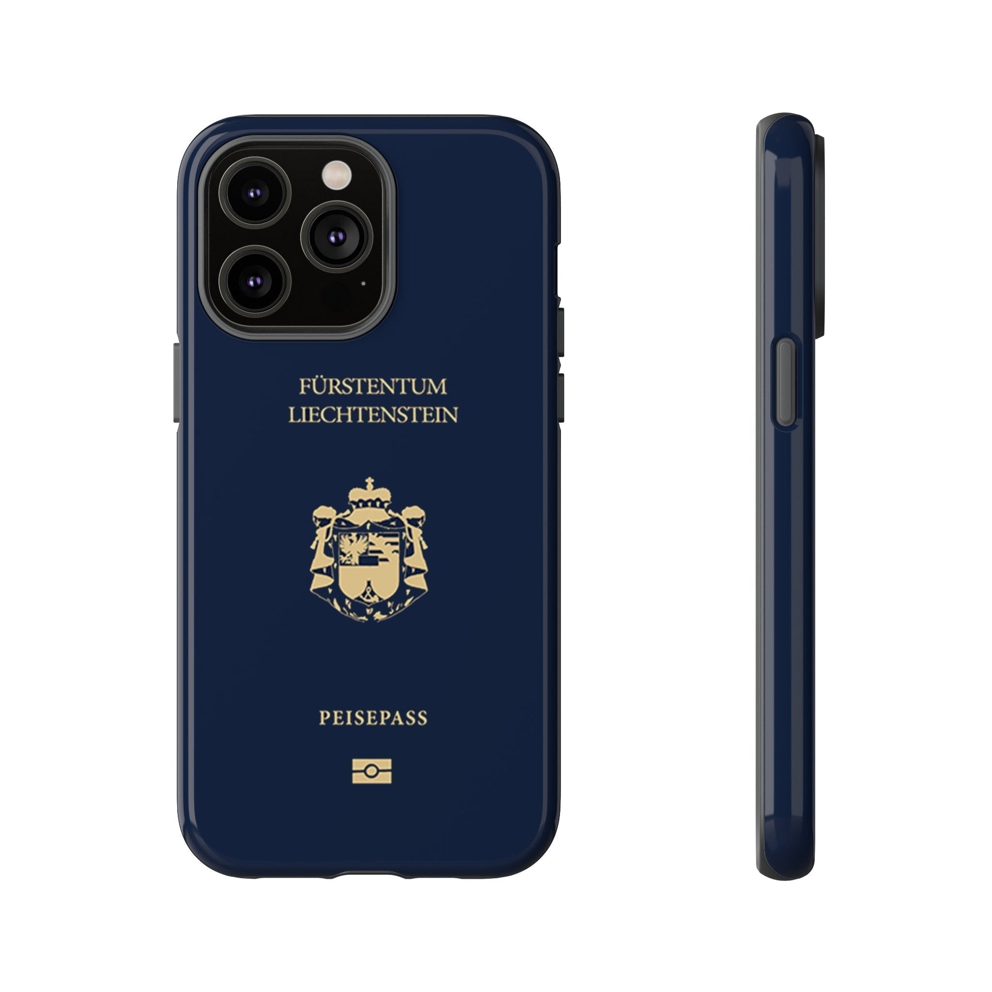 Phone Case-Liechtenstein Passort | Tough-iPhone 14 Pro Max-Glossy-PhoneCaseBoss-Phone-Best-Phone-Cases