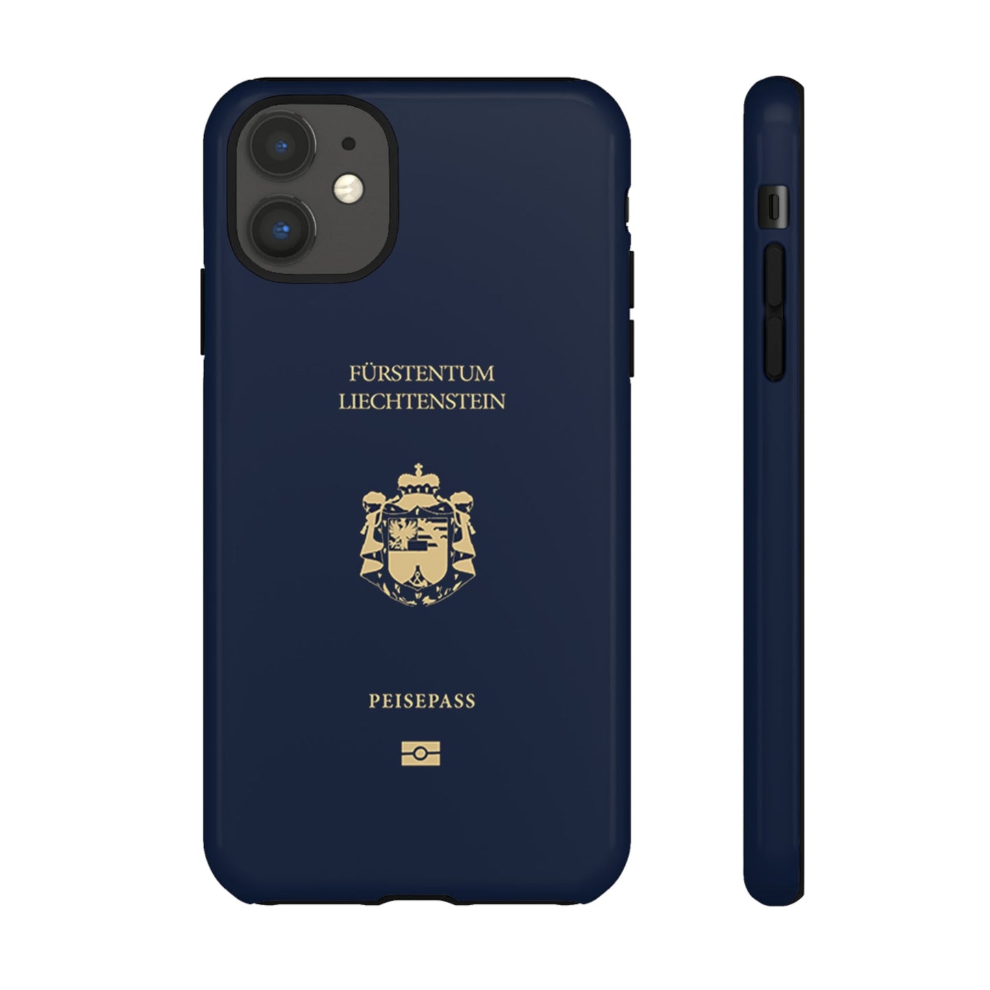 Phone Case-Liechtenstein Passort | Tough-iPhone 11-Glossy-PhoneCaseBoss-Phone-Best-Phone-Cases
