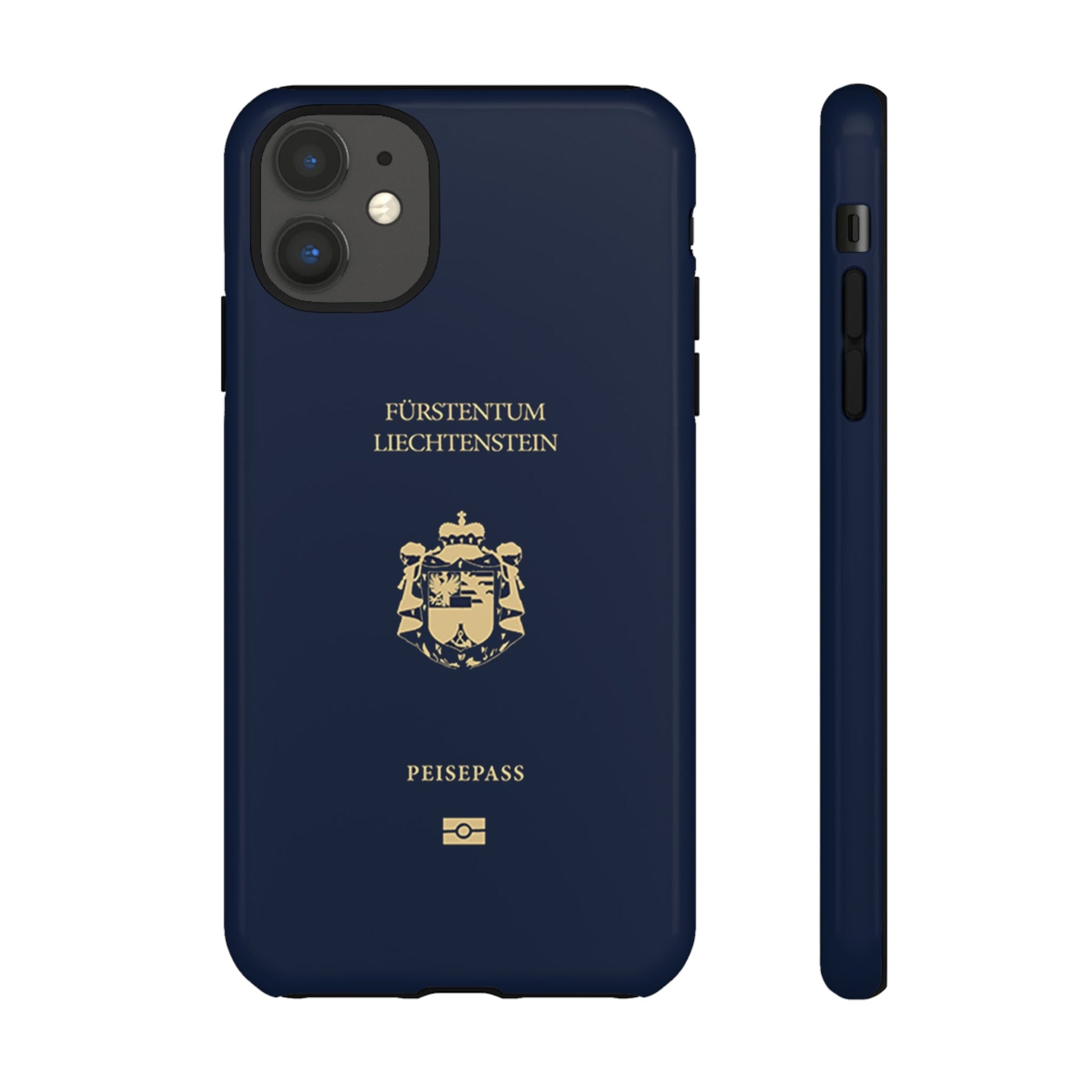Phone Case-Liechtenstein Passort | Tough-iPhone 11-Glossy-PhoneCaseBoss-Phone-Best-Phone-Cases
