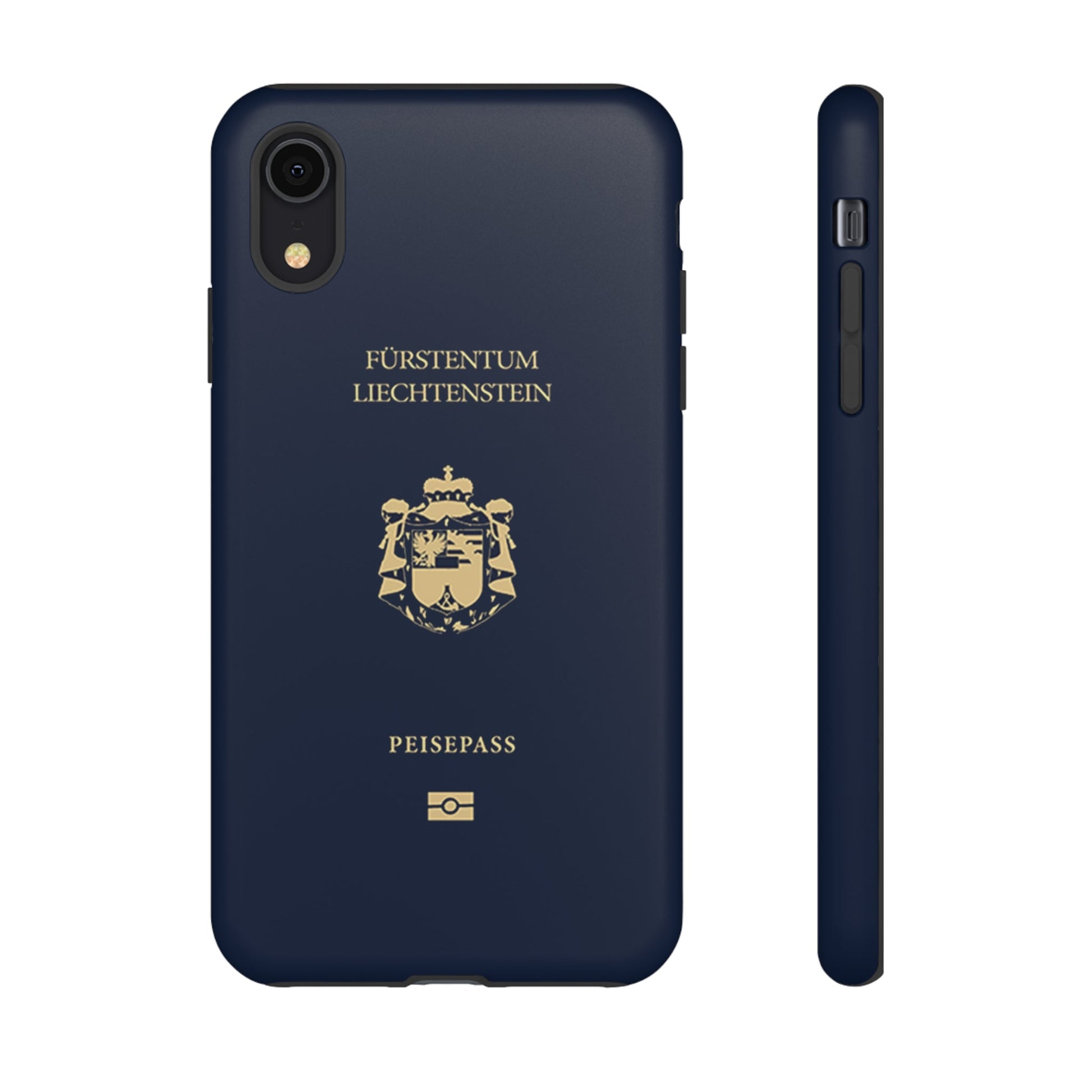 Phone Case-Liechtenstein Passort | Tough-iPhone XR-Matte-PhoneCaseBoss-Phone-Best-Phone-Cases