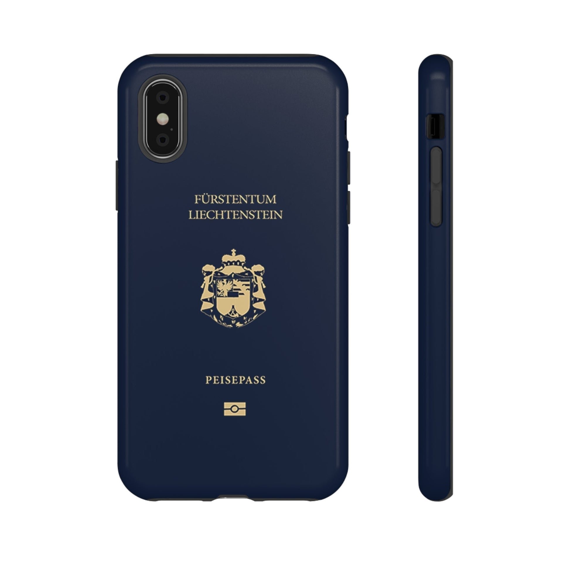 Phone Case-Liechtenstein Passort | Tough-iPhone X-Glossy-PhoneCaseBoss-Phone-Best-Phone-Cases