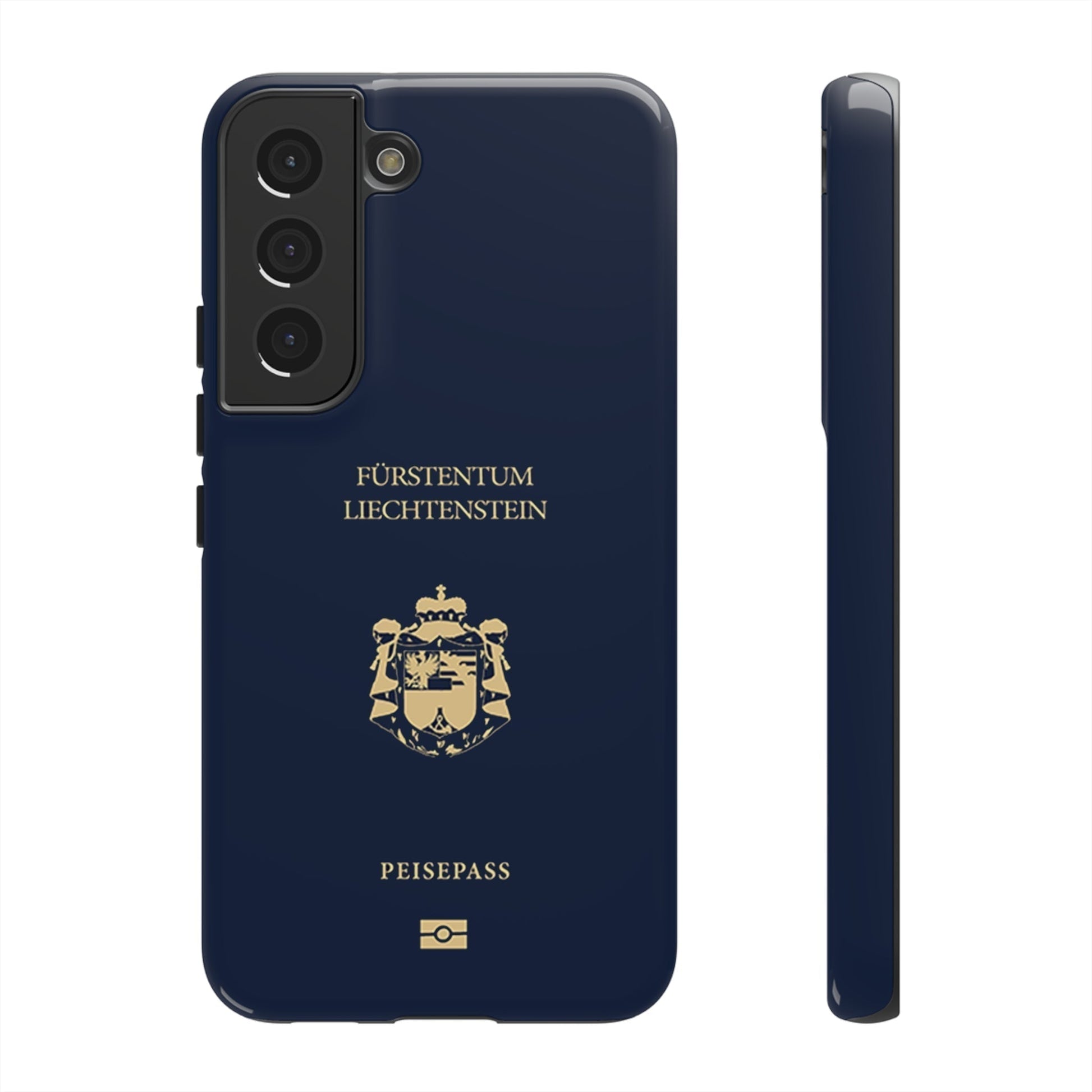 Phone Case-Liechtenstein Passort | Tough-Samsung Galaxy S22-Glossy-PhoneCaseBoss-Phone-Best-Phone-Cases