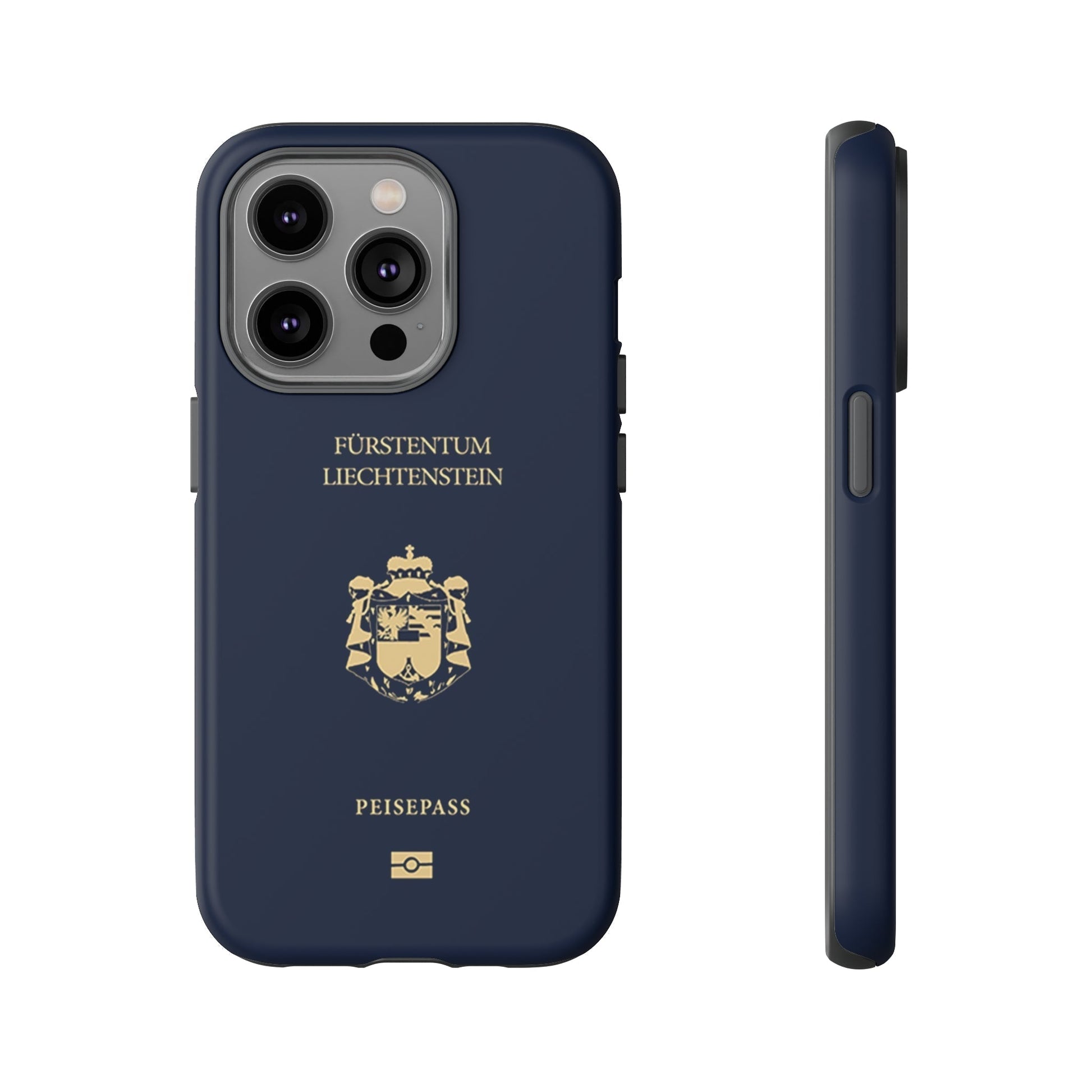 Phone Case-Liechtenstein Passort | Tough-iPhone 14 Pro-Matte-PhoneCaseBoss-Phone-Best-Phone-Cases