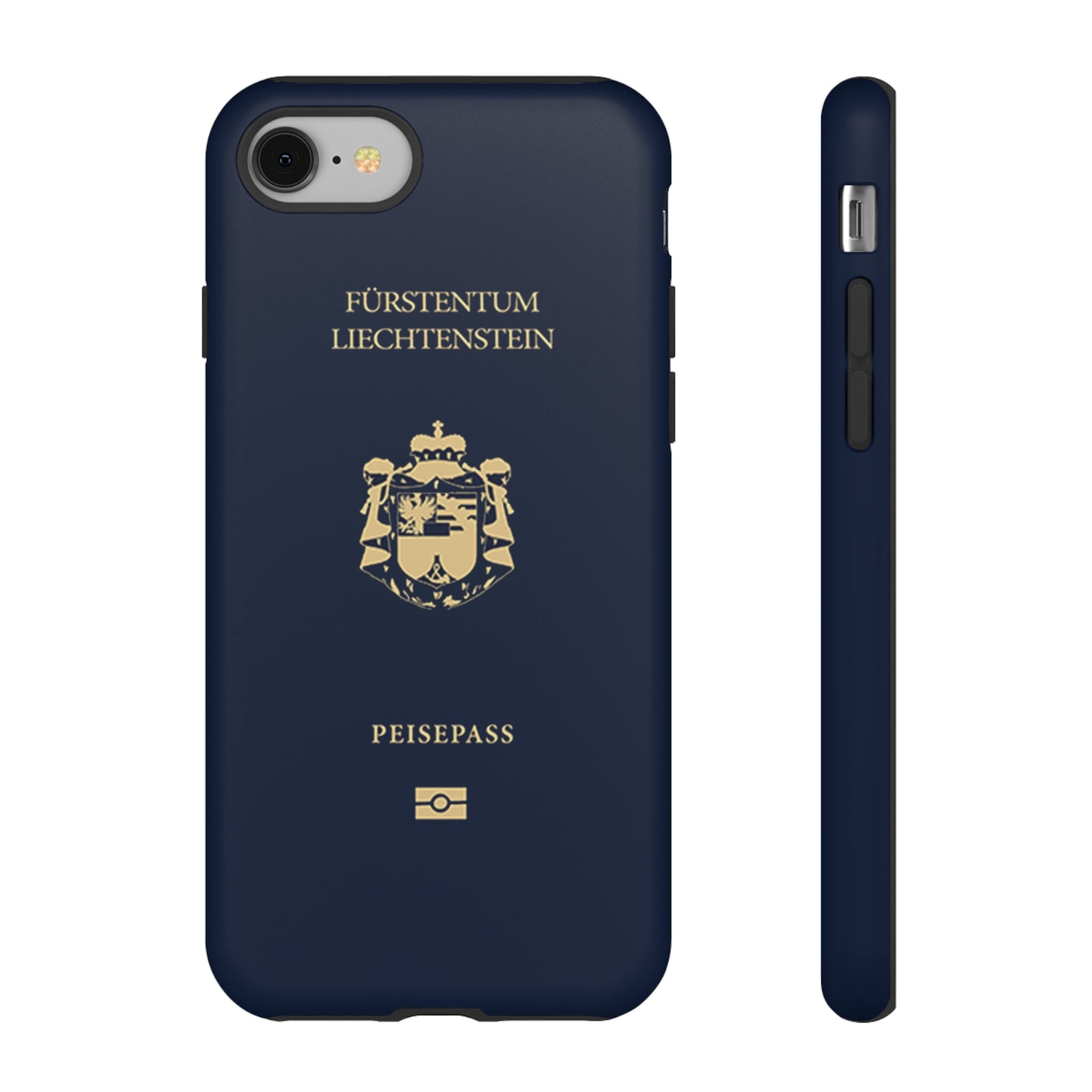 Phone Case-Liechtenstein Passort | Tough-iPhone 8-Matte-PhoneCaseBoss-Phone-Best-Phone-Cases