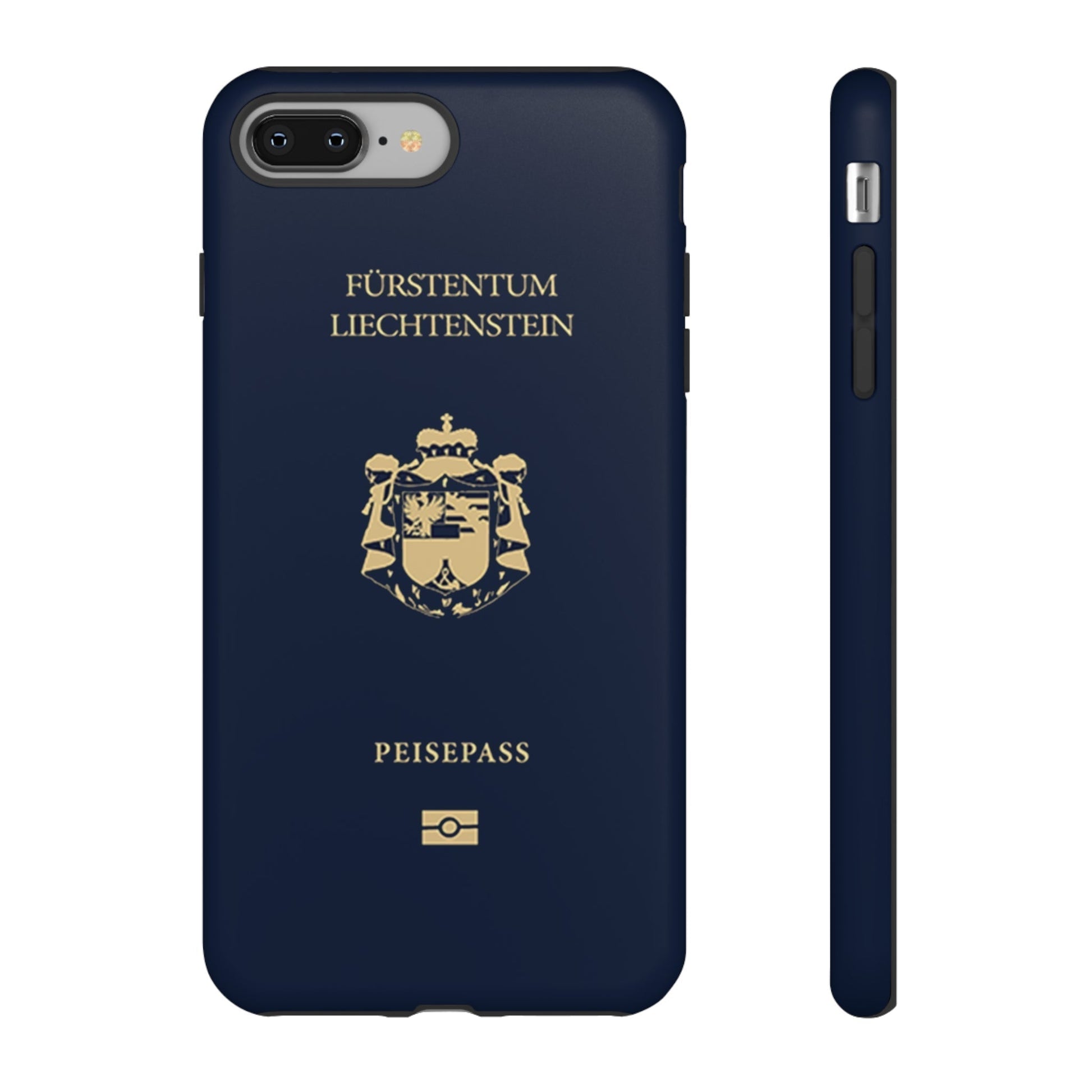 Phone Case-Liechtenstein Passort | Tough-iPhone 8 Plus-Matte-PhoneCaseBoss-Phone-Best-Phone-Cases