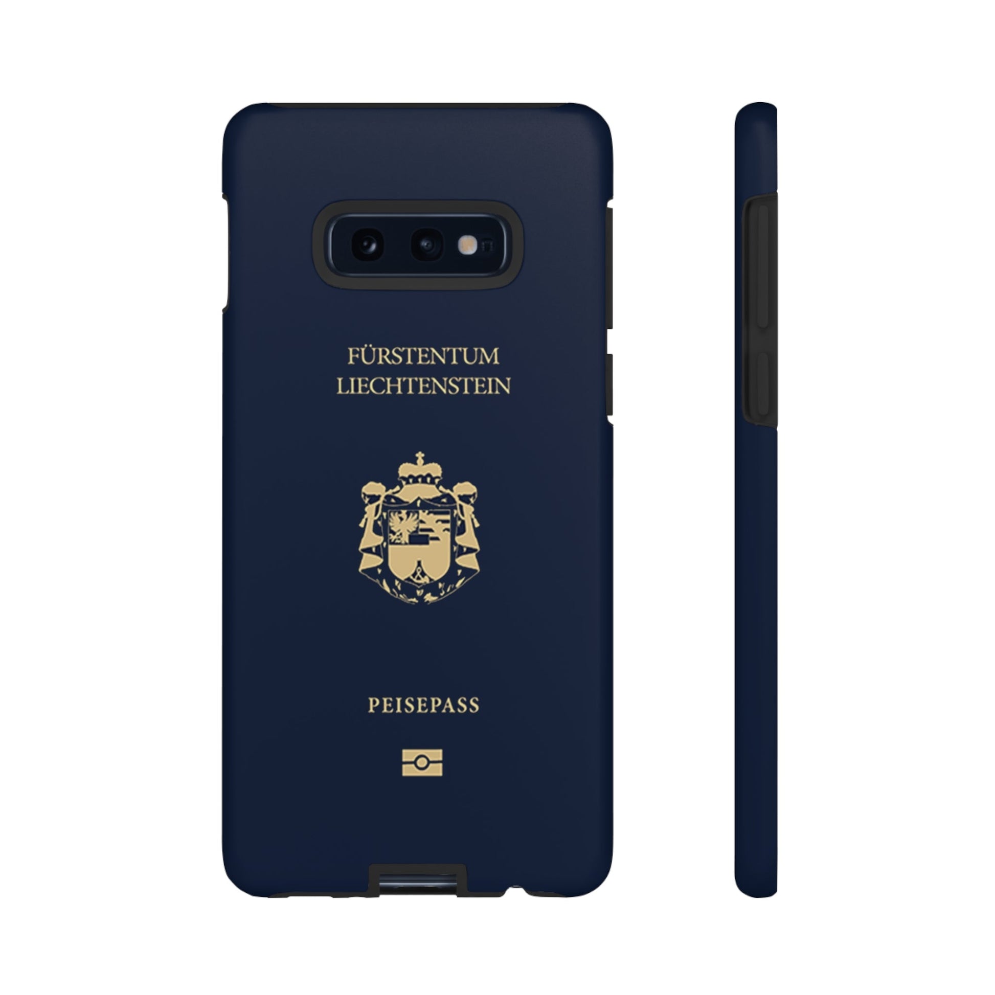 Phone Case-Liechtenstein Passort | Tough-Samsung Galaxy S10E-Matte-PhoneCaseBoss-Phone-Best-Phone-Cases