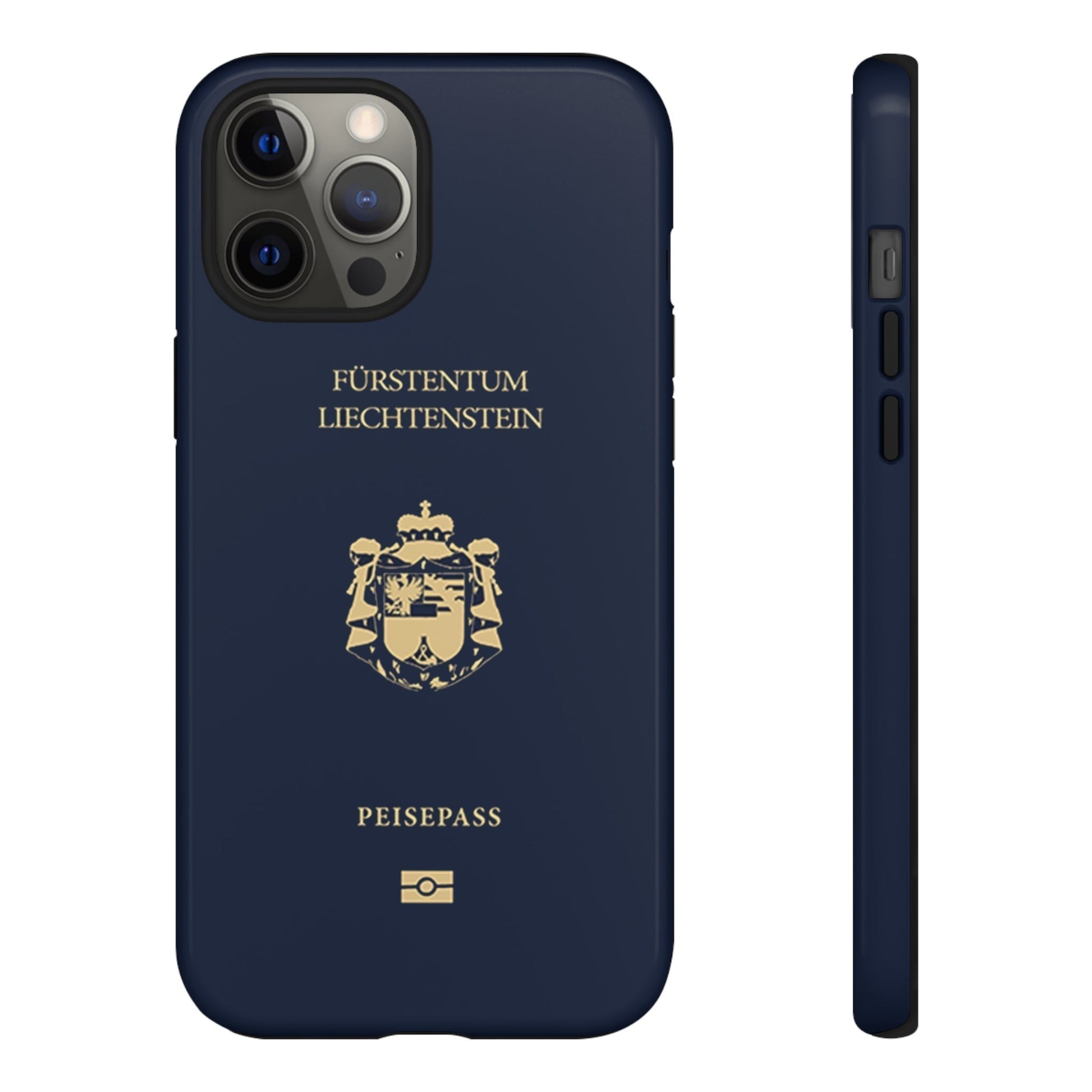 Phone Case-Liechtenstein Passort | Tough-iPhone 12 Pro Max-Glossy-PhoneCaseBoss-Phone-Best-Phone-Cases
