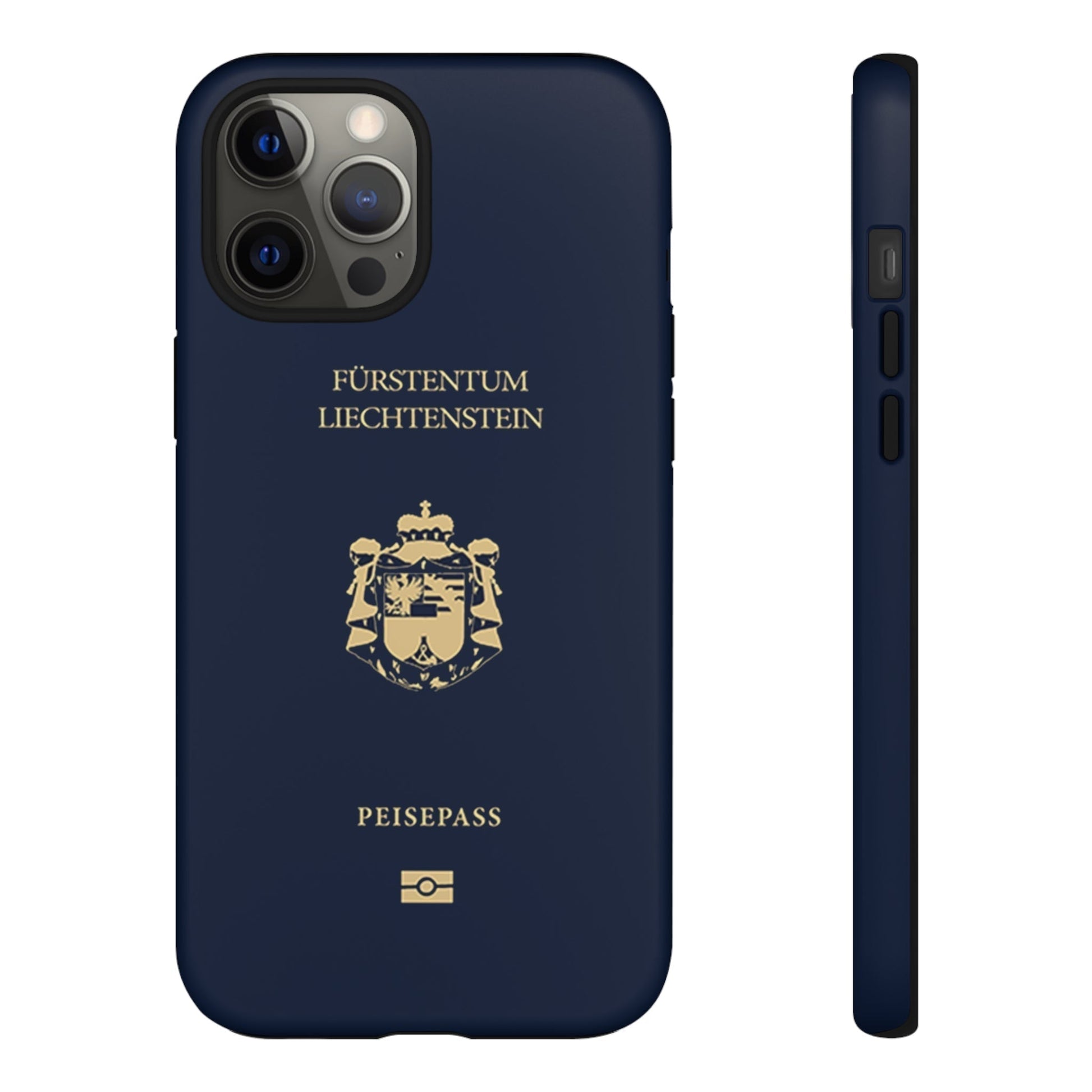 Phone Case-Liechtenstein Passort | Tough-iPhone 12 Pro Max-Matte-PhoneCaseBoss-Phone-Best-Phone-Cases