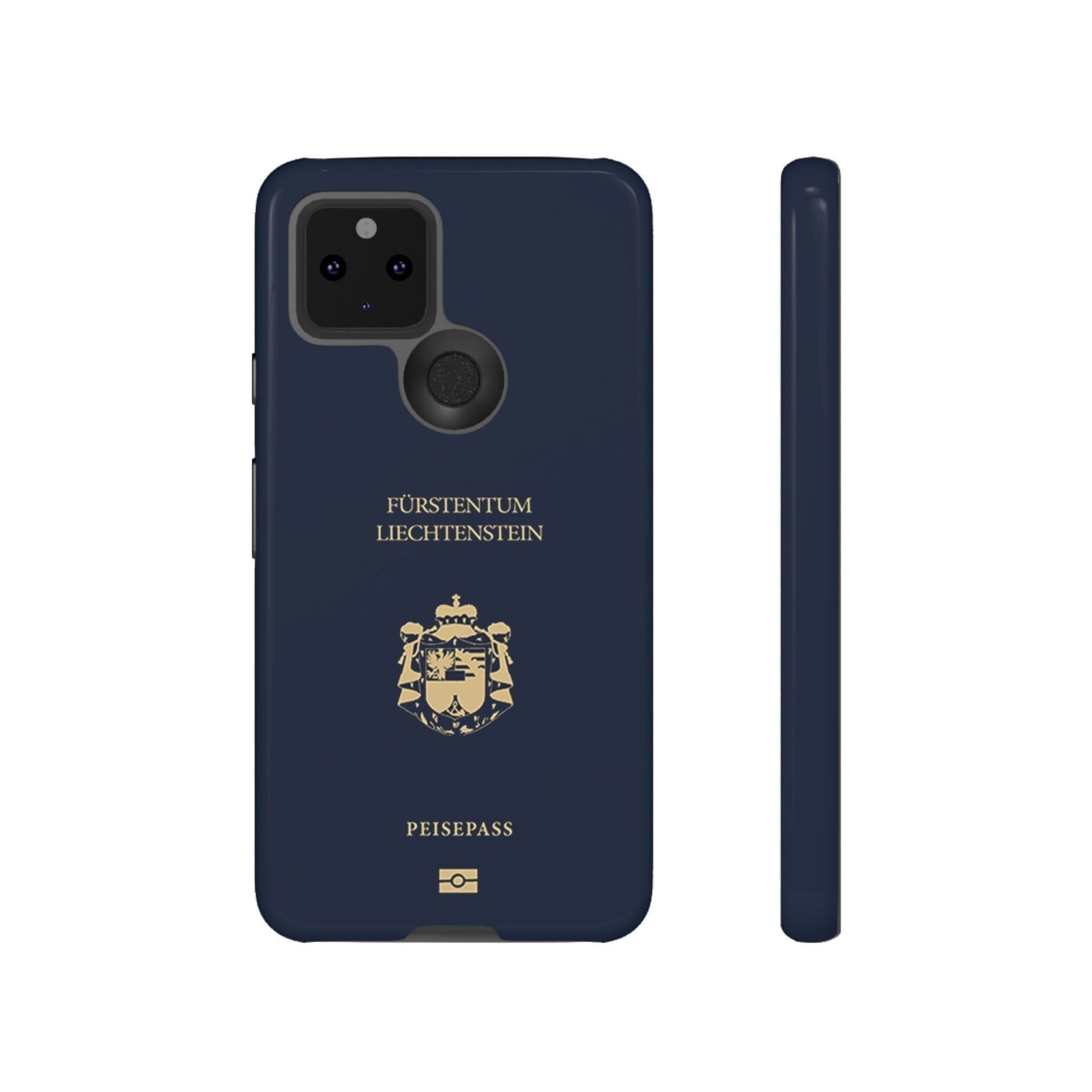 Phone Case-Liechtenstein Passort | Tough-Google Pixel 5 5G-Glossy-PhoneCaseBoss-Phone-Best-Phone-Cases