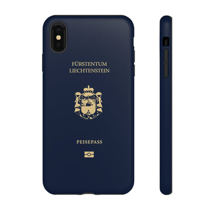 Phone Case-Liechtenstein Passort | Tough-iPhone XS MAX-Matte-PhoneCaseBoss-Phone-Best-Phone-Cases